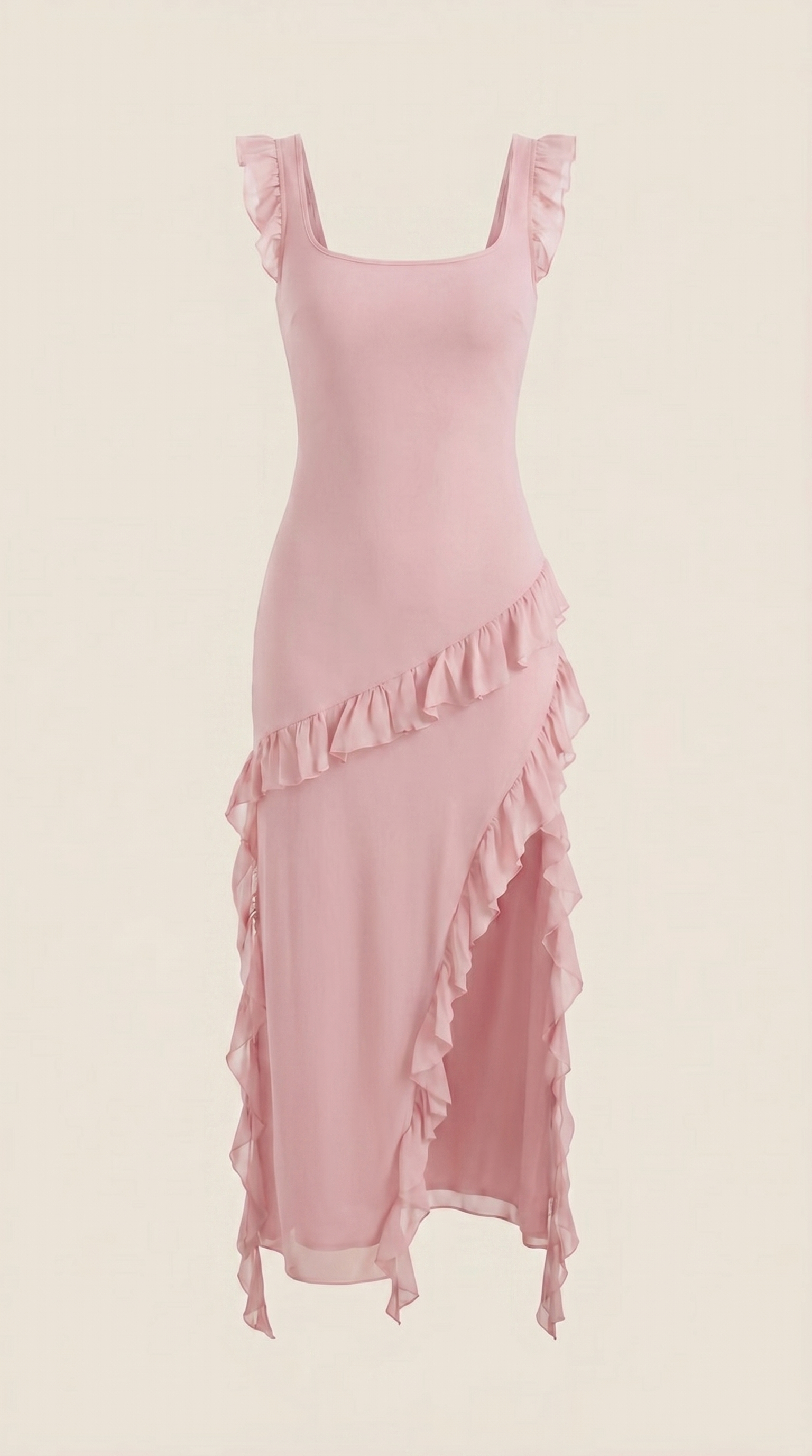 Vestido Maxi Susan con Volantes