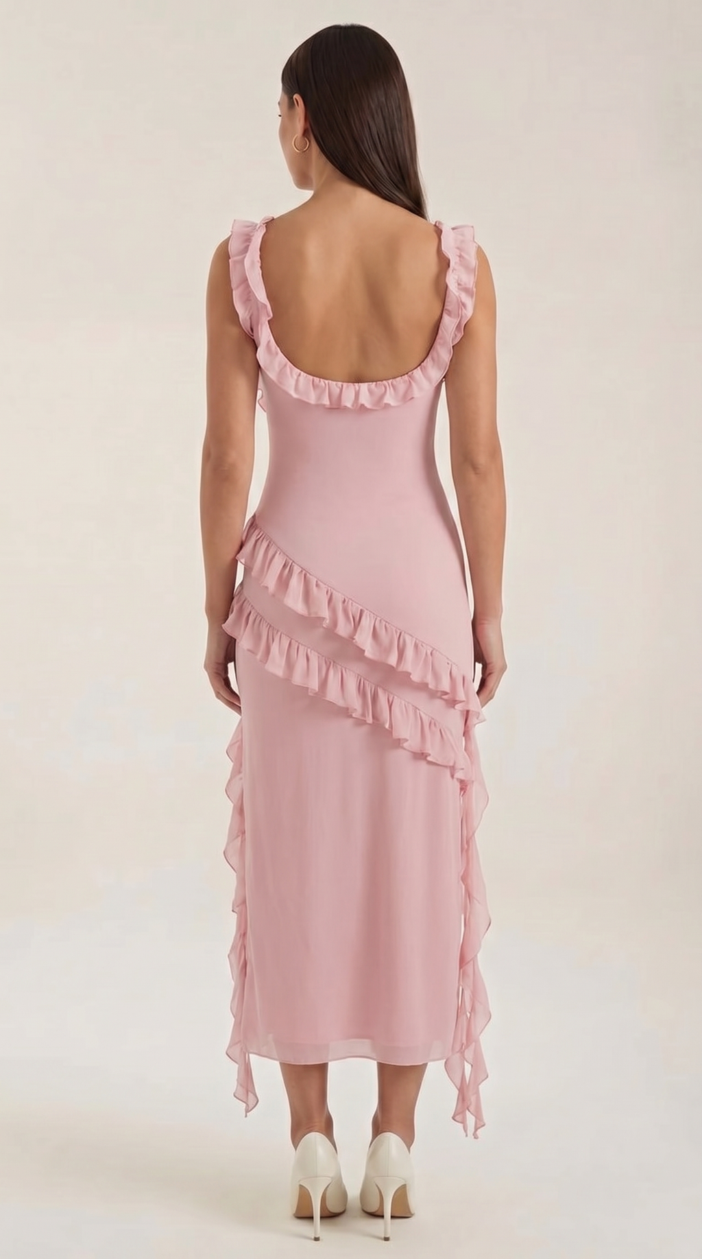 Vestido Maxi Susan con Volantes