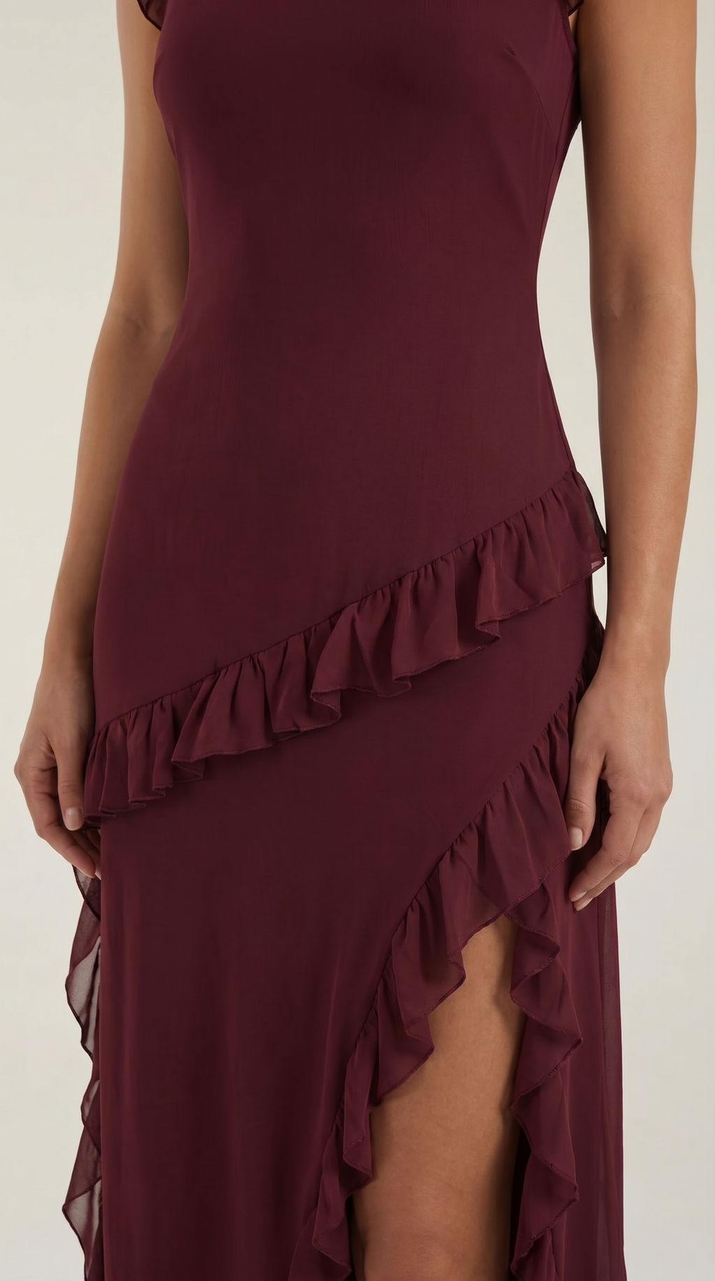 Vestido Maxi Susan con Volantes