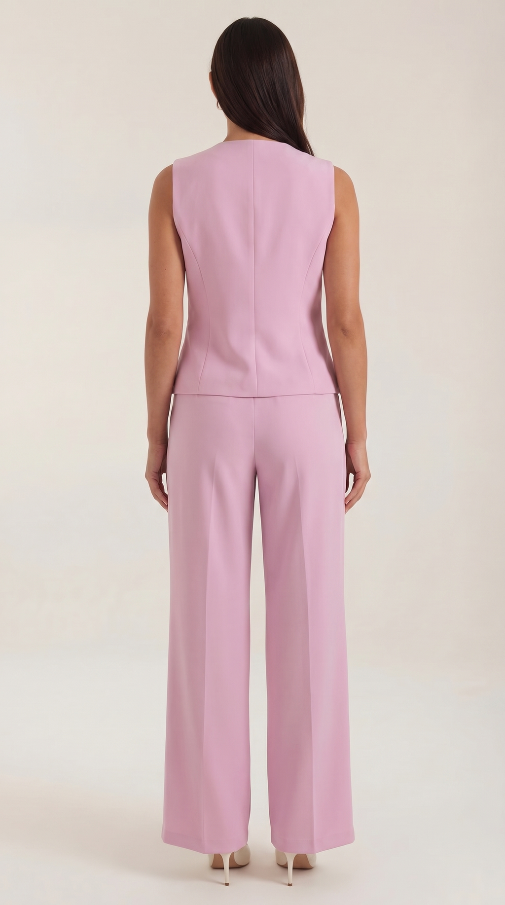 Conjunto Anita de Chaleco Entallado y Pantalón