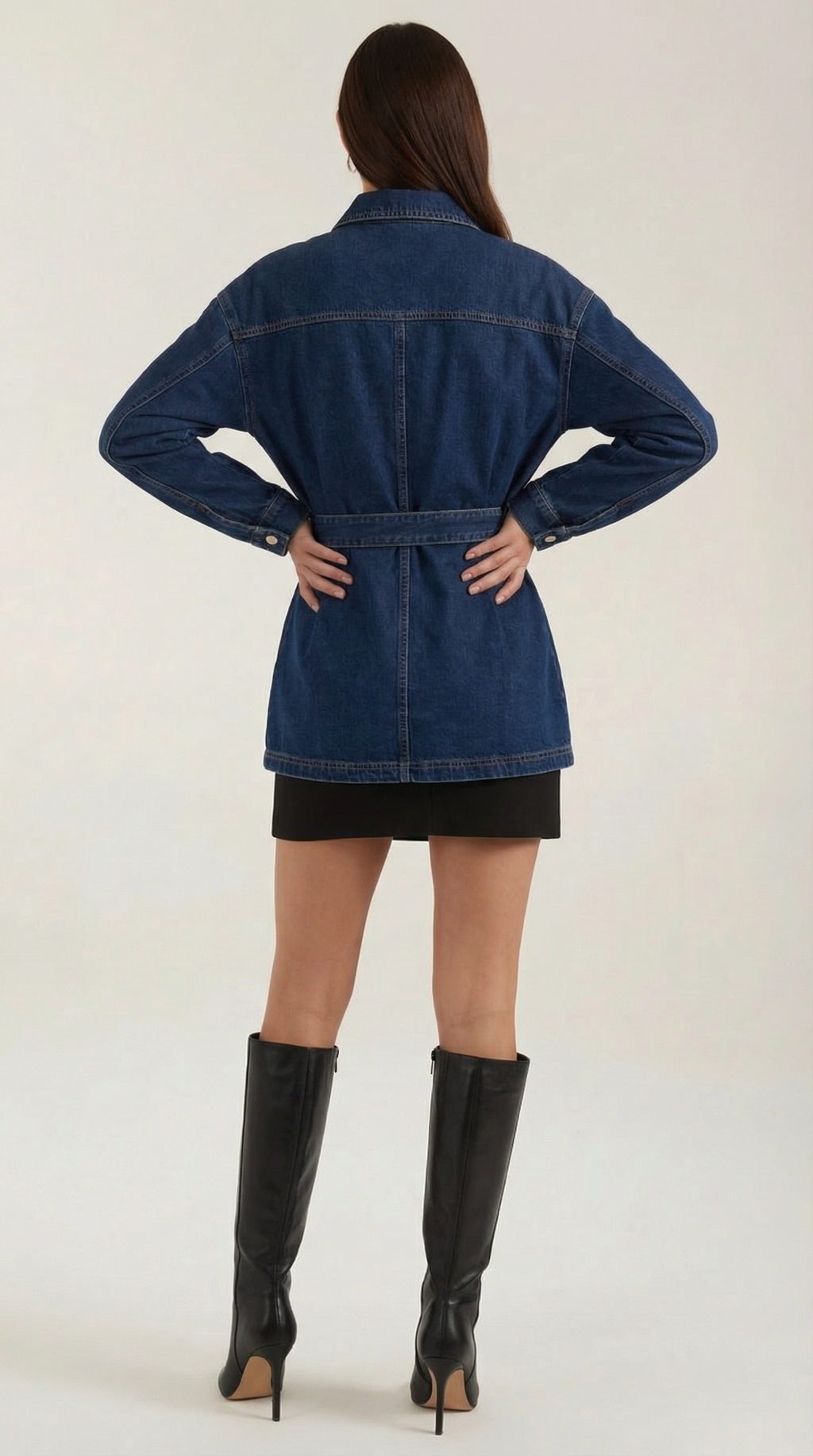 Chaqueta Vaquera Alice con Cinturón