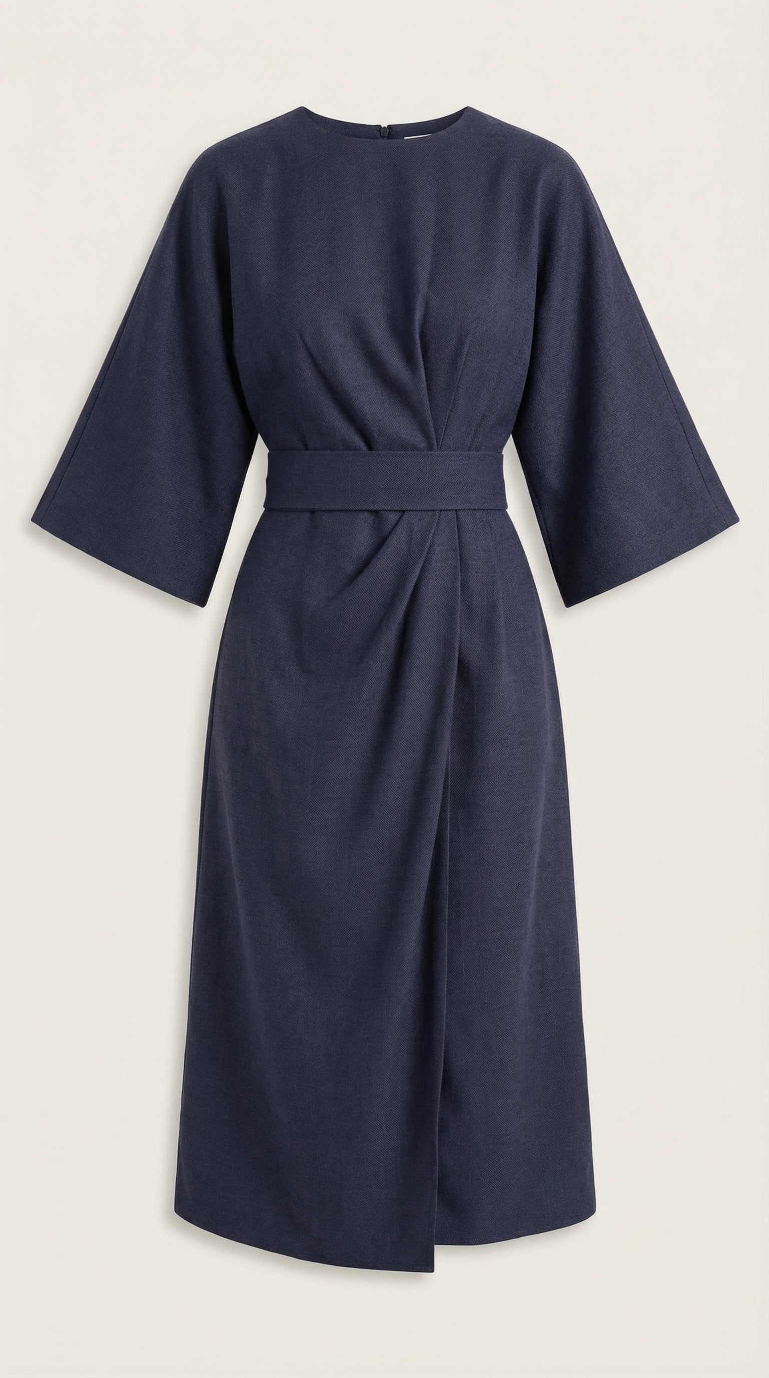 Vestido Midi Ana con Mangas Globo