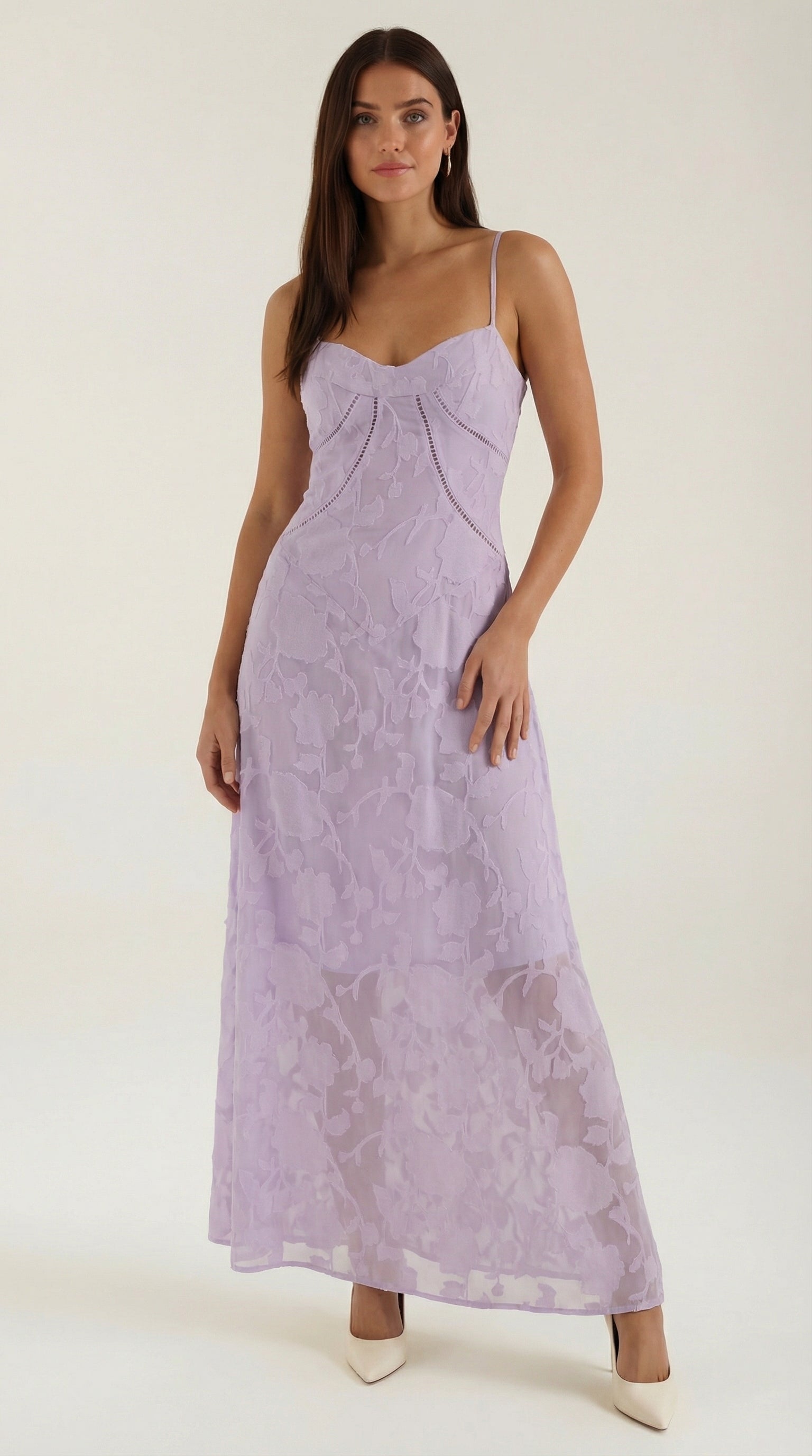 Vestido Maxi Arabelle de Jacquard