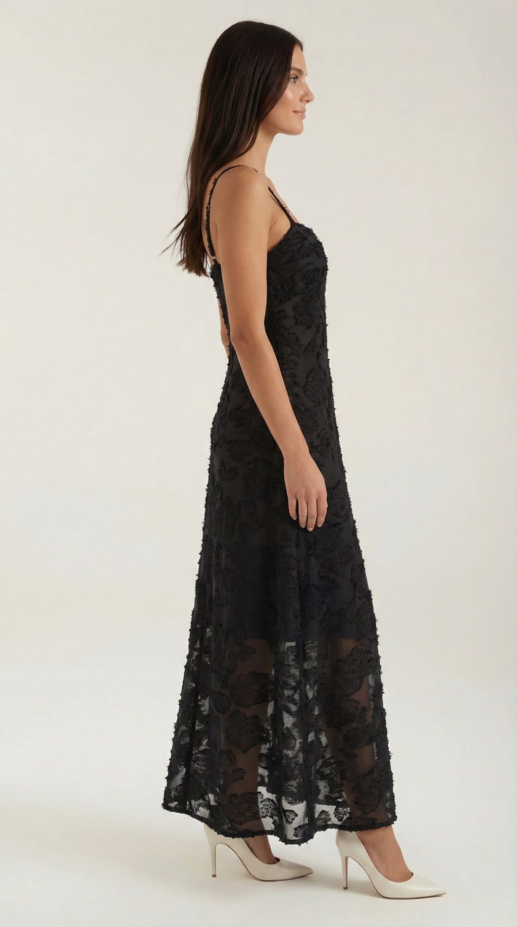 Vestido Maxi Arabelle de Jacquard