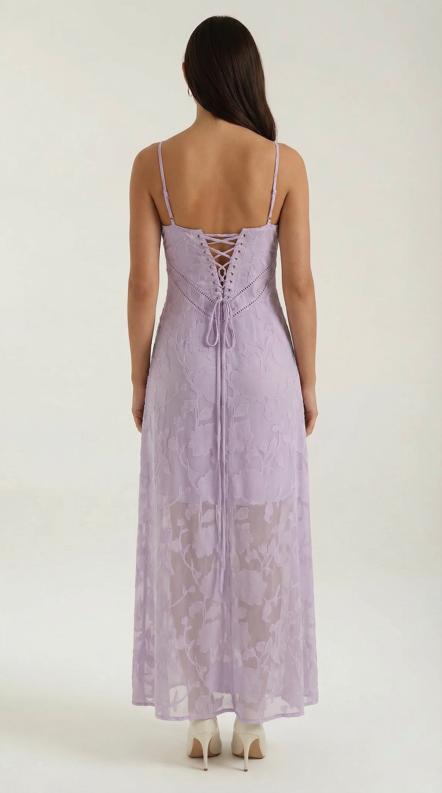 Vestido Maxi Arabelle de Jacquard
