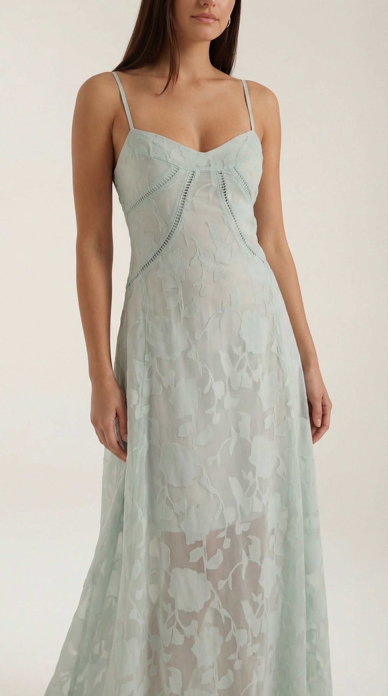 Vestido Maxi Arabelle de Jacquard