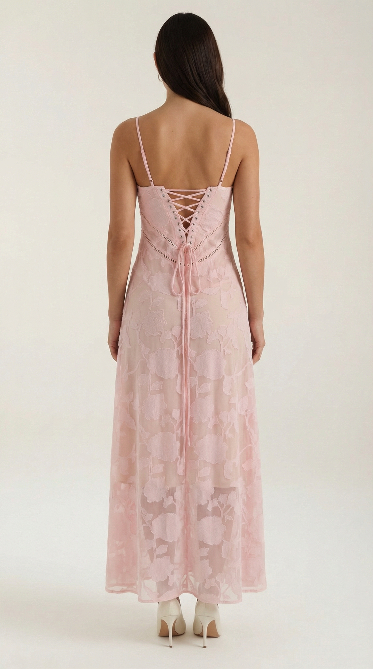 Vestido Maxi Arabelle de Jacquard