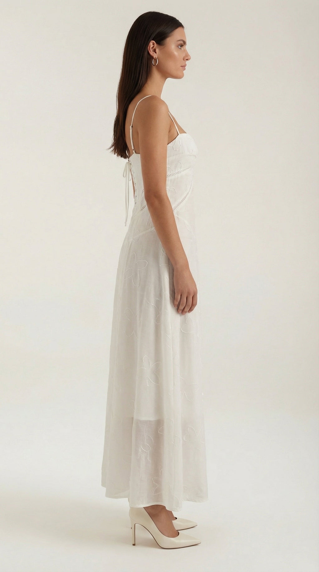 Vestido Maxi Arabelle de Jacquard