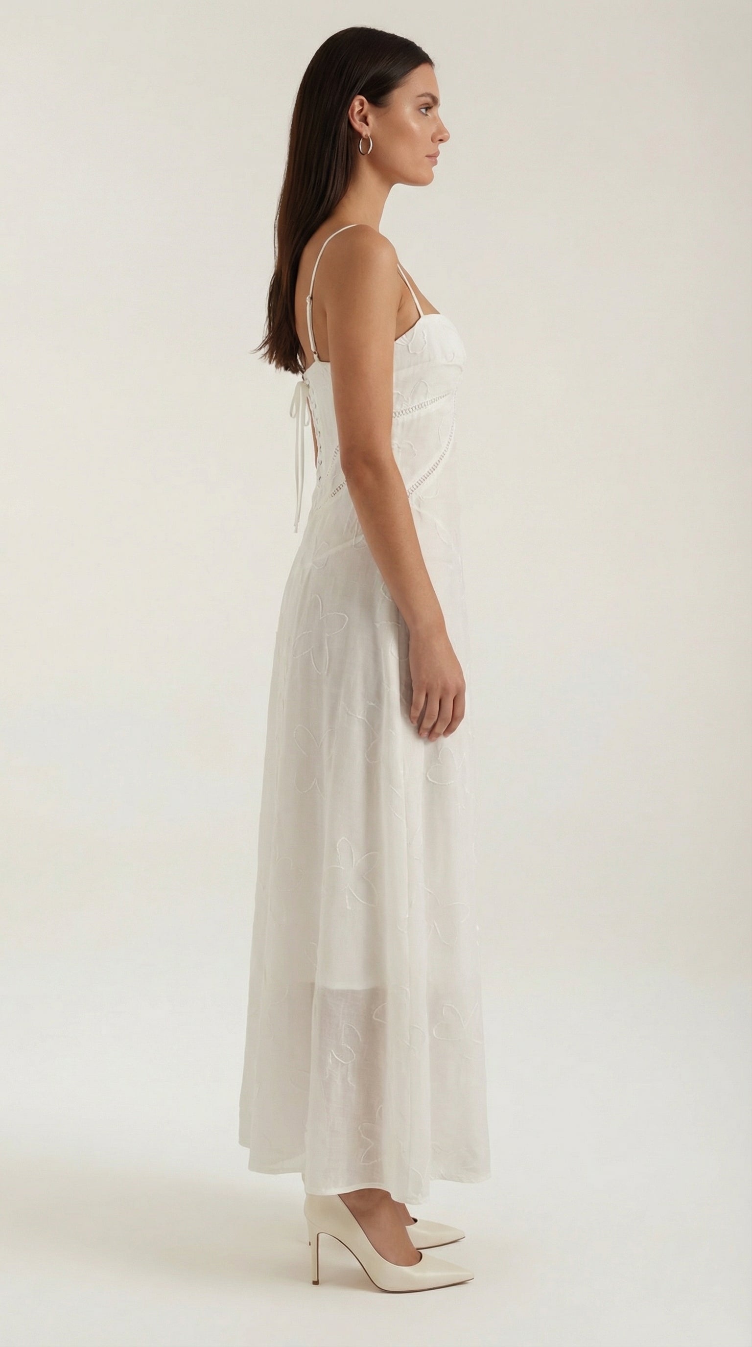 Vestido Maxi Arabelle de Jacquard