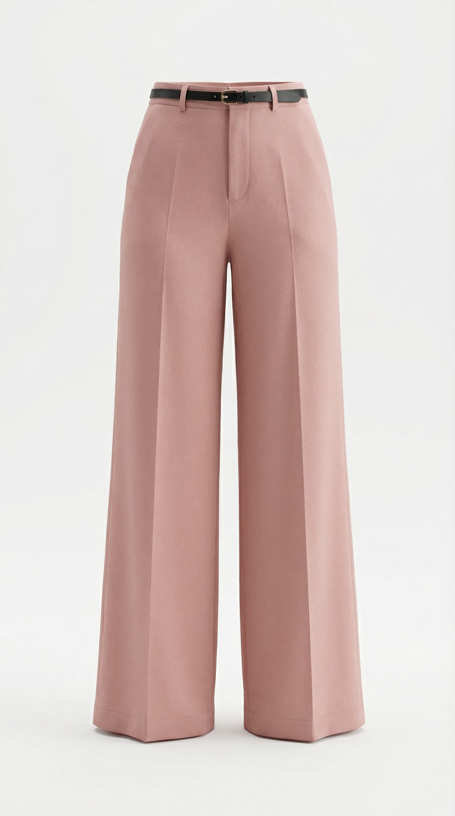 Pantalón Bertha de Pierna Ancha y Tiro Alto