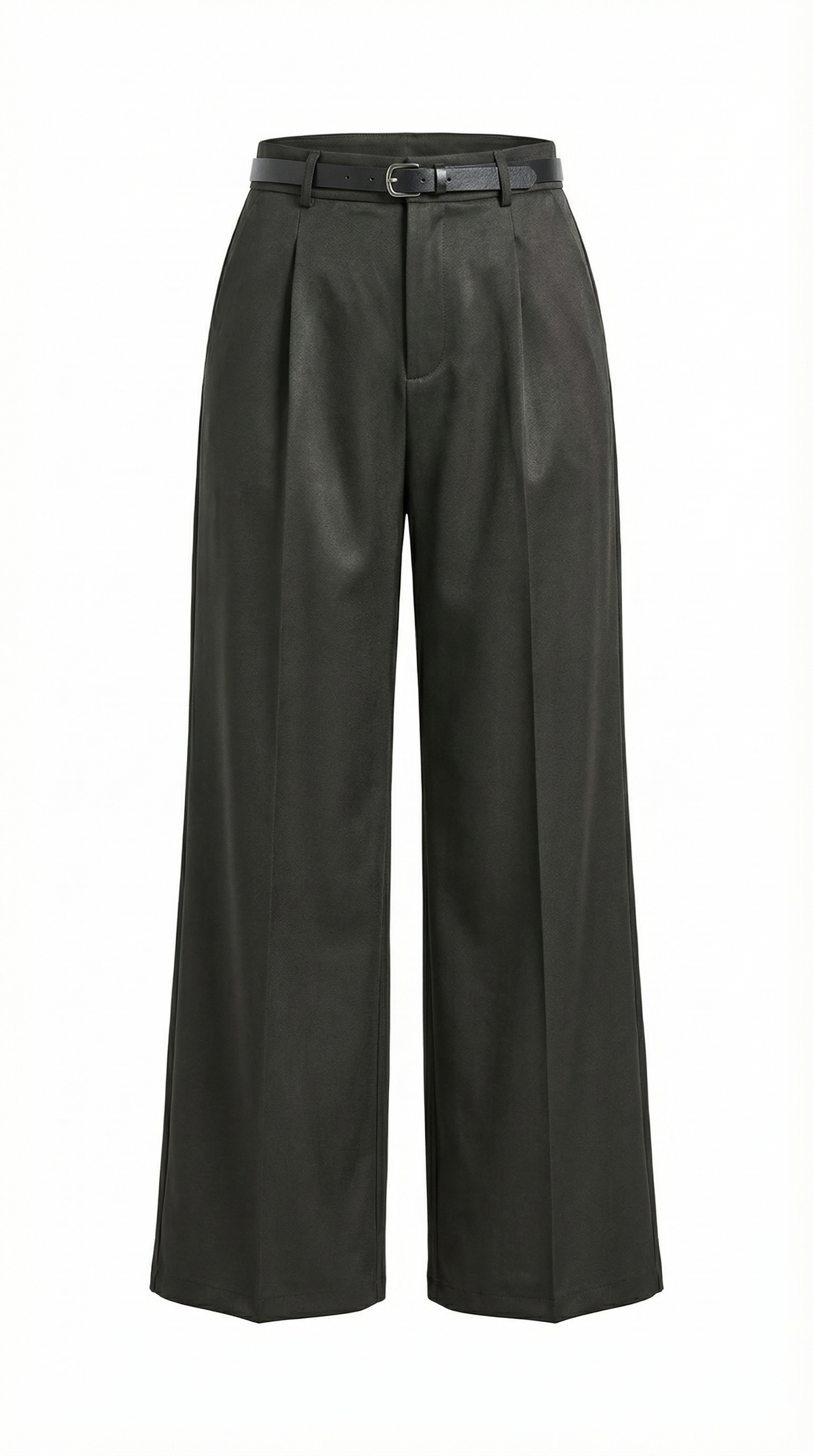 Pantalón Bertha de Pierna Ancha y Tiro Alto