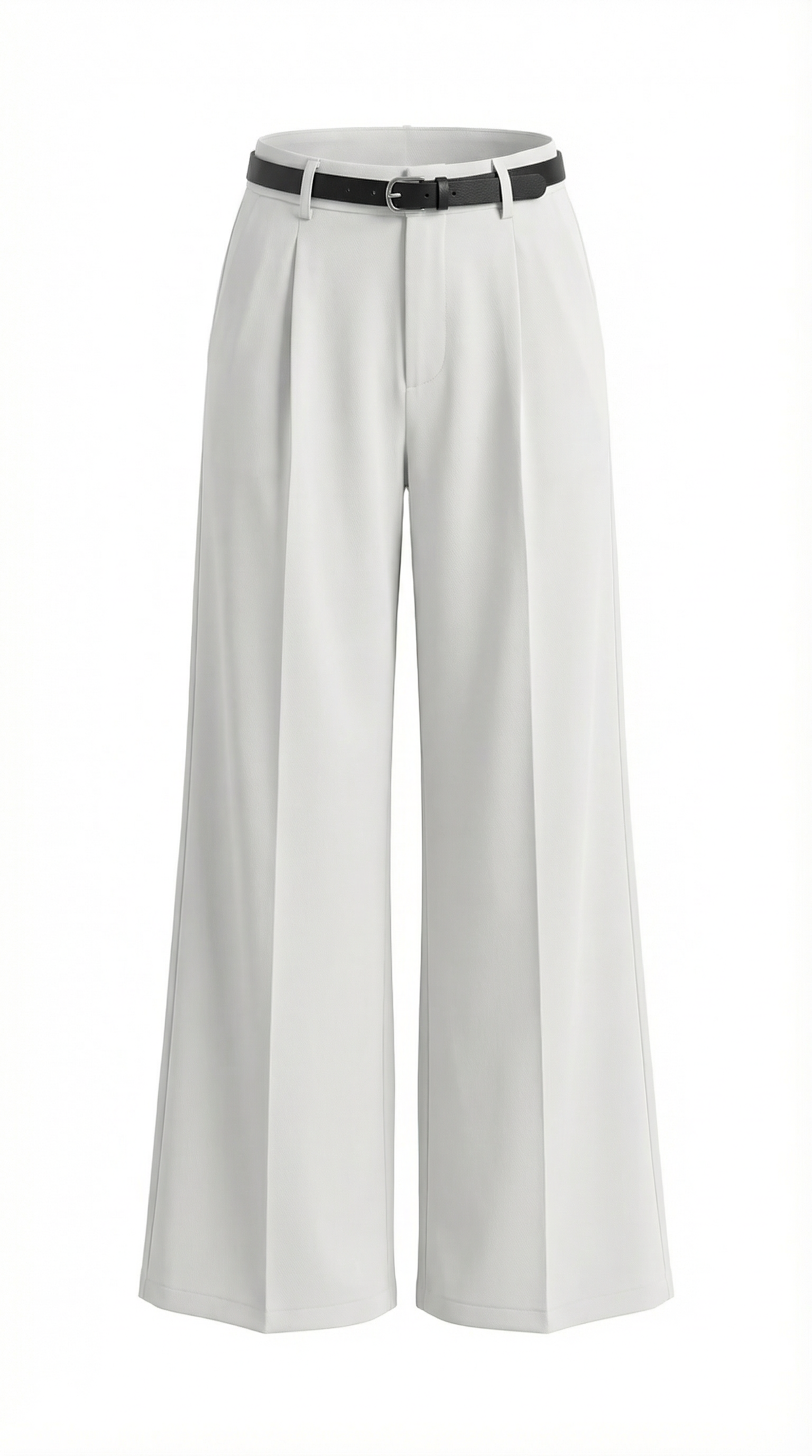 Pantalón Bertha de Pierna Ancha y Tiro Alto