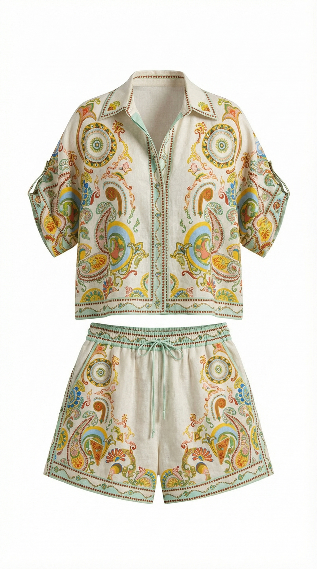 Conjunto Brenda de Blusa Oversize y Shorts