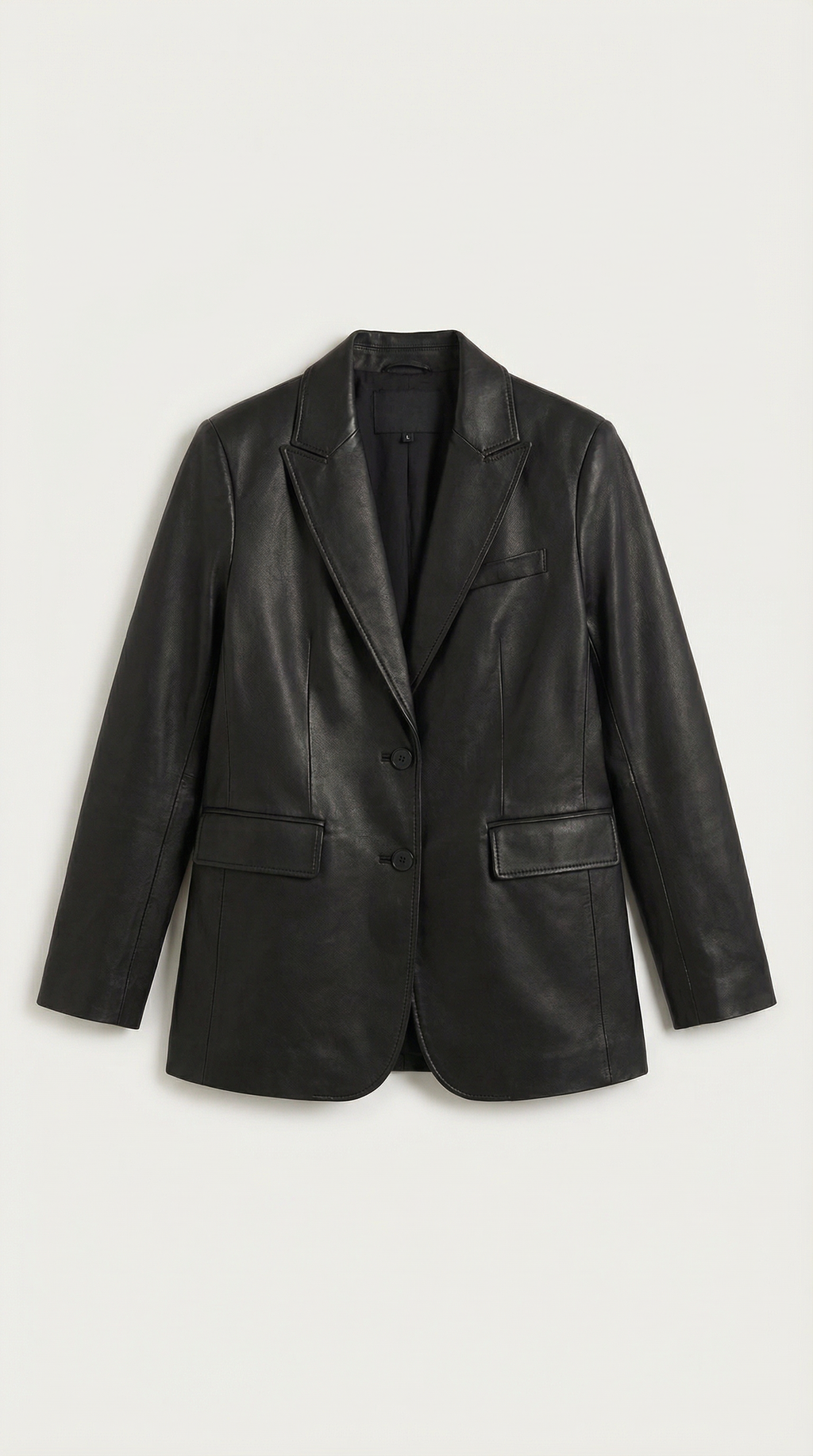 Blazer Oversize Catherine de Efecto Piel