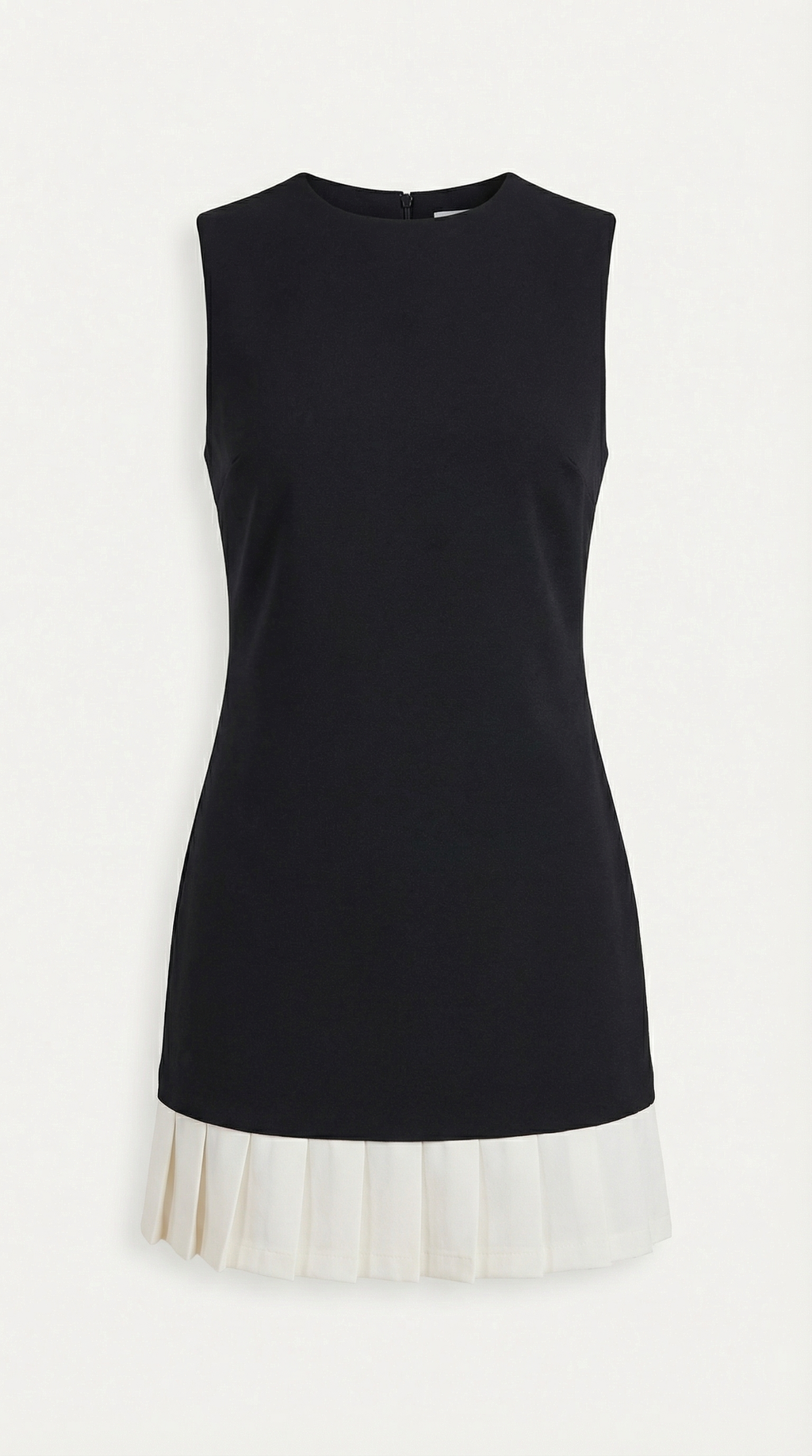 Vestido Mini Celine Sin Mangas de Corte A