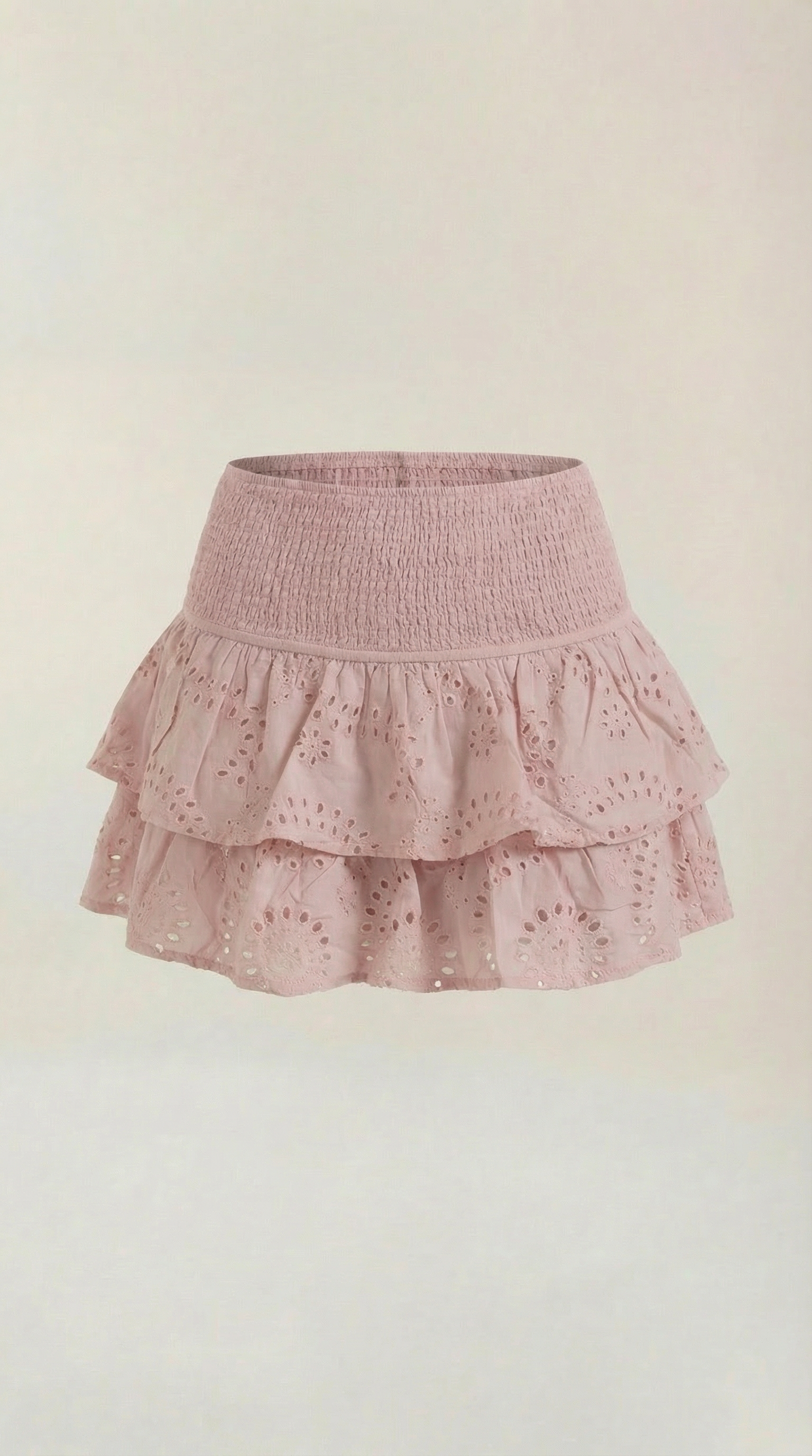 Minifalda Elyse con Bordado Calado