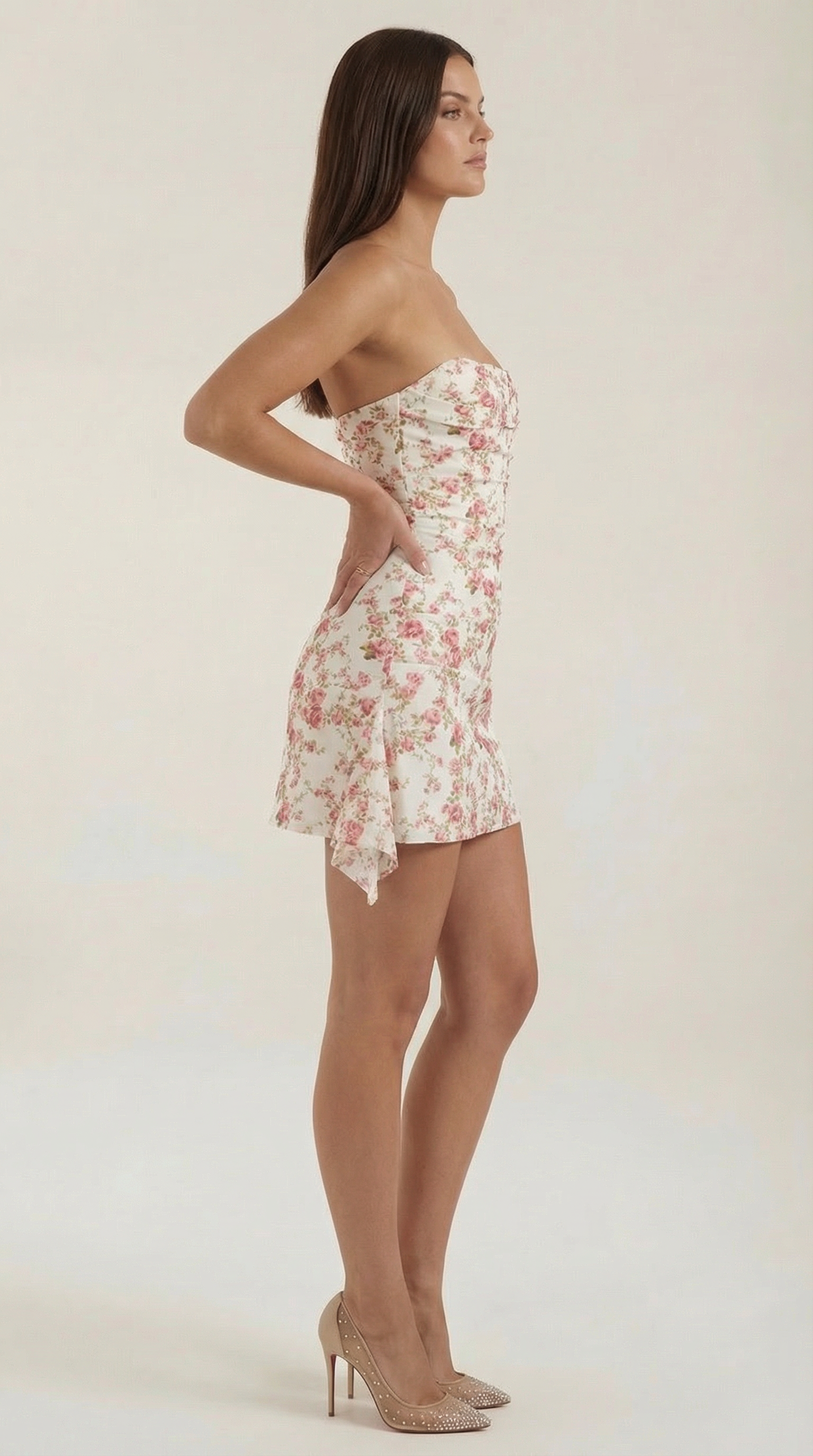 Vestido Mini Genevieve sin Tirantes