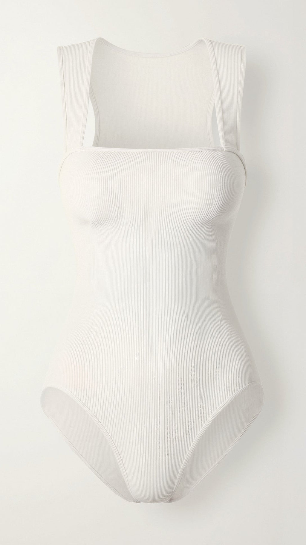 Body de Canalé con Escote Cuadrado