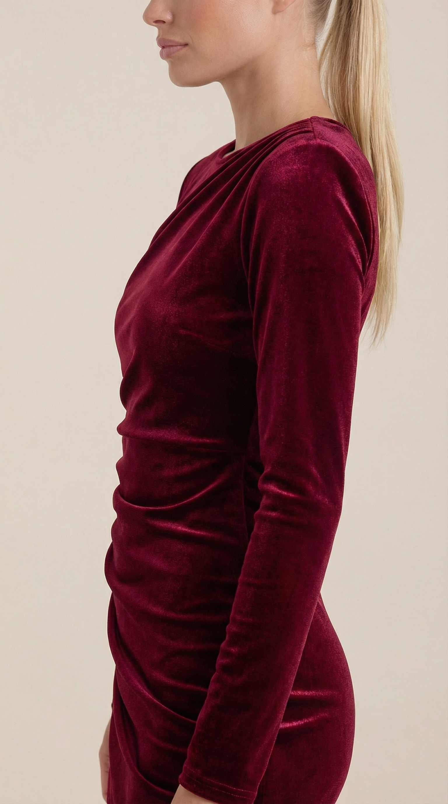 Vestido Mini Gertrude de Terciopelo