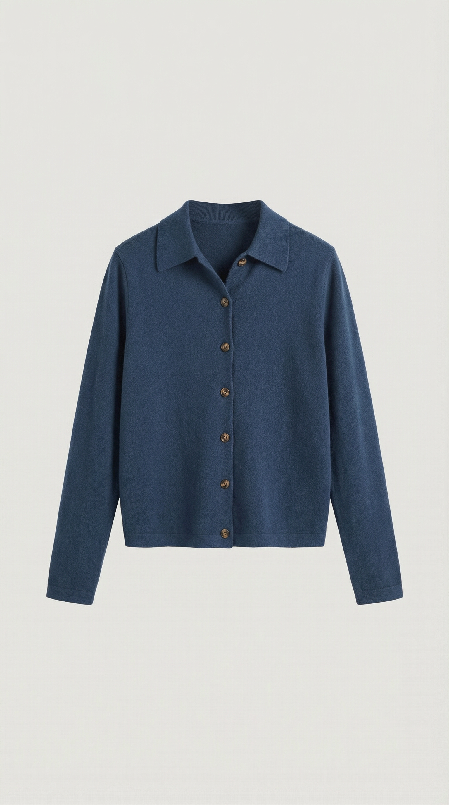 Top Gladys de Punto con Cuello Polo