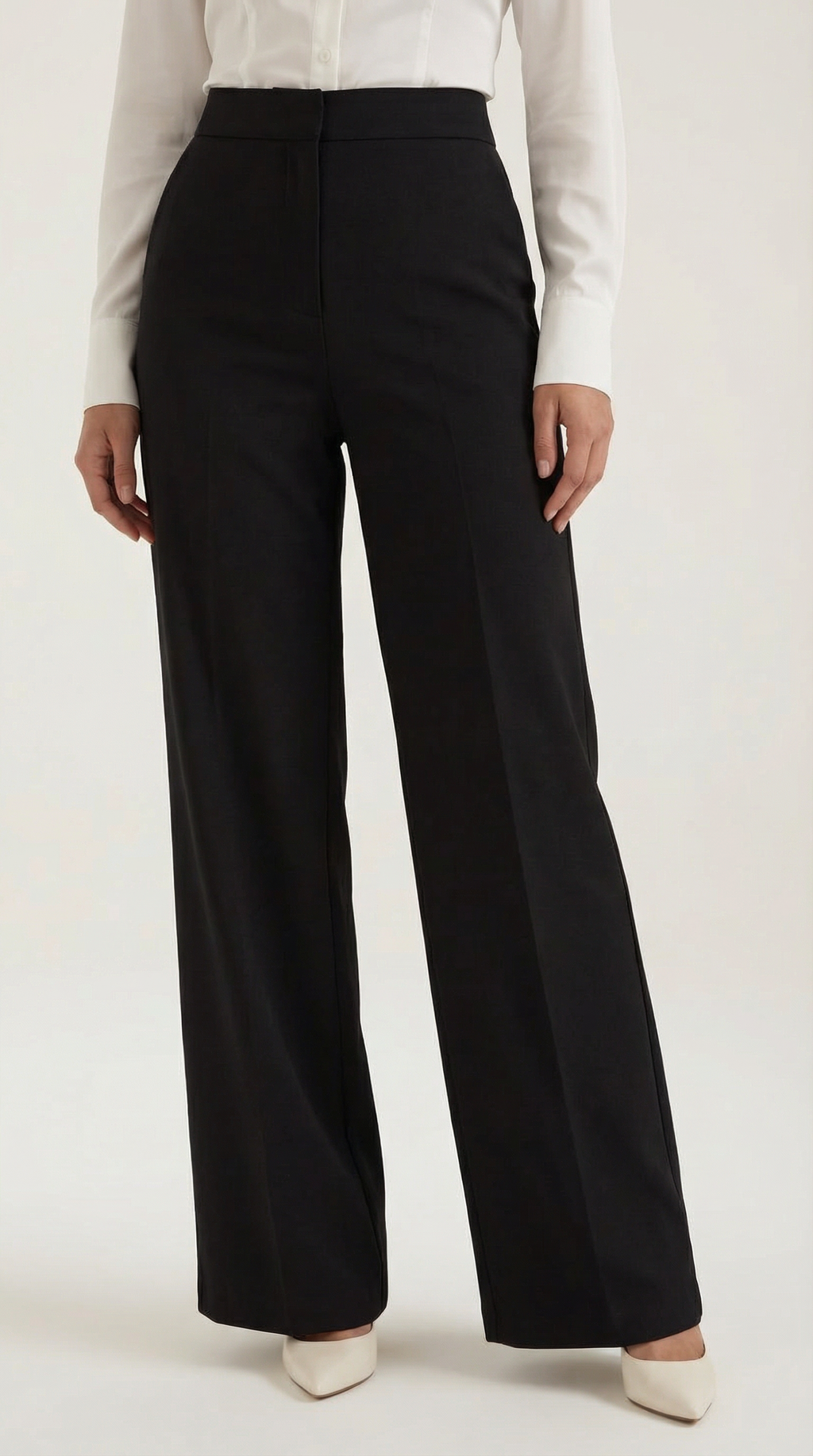 Pantalón Ancho Hazel de Tiro Alto