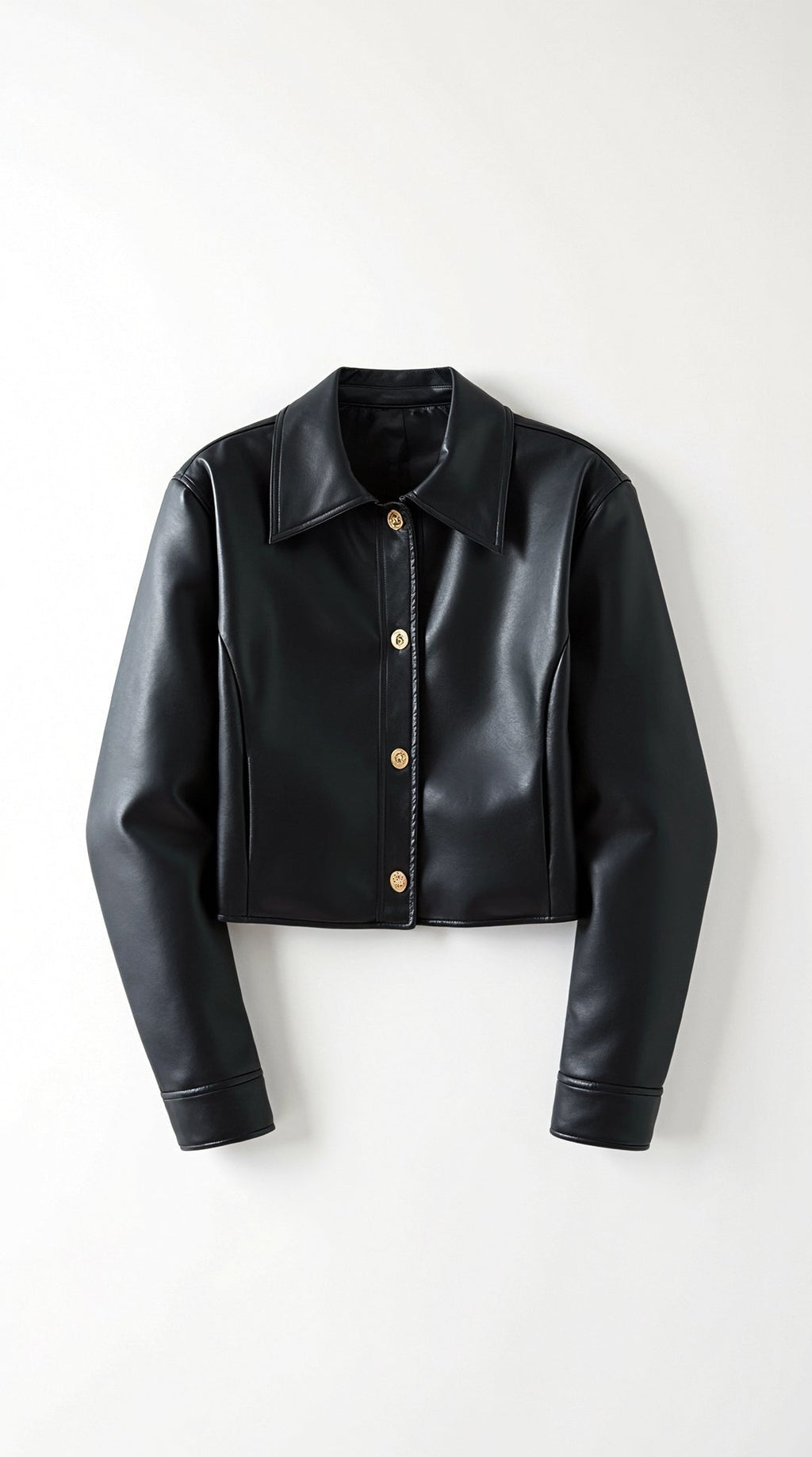 Chaqueta Heather de Efecto Piel