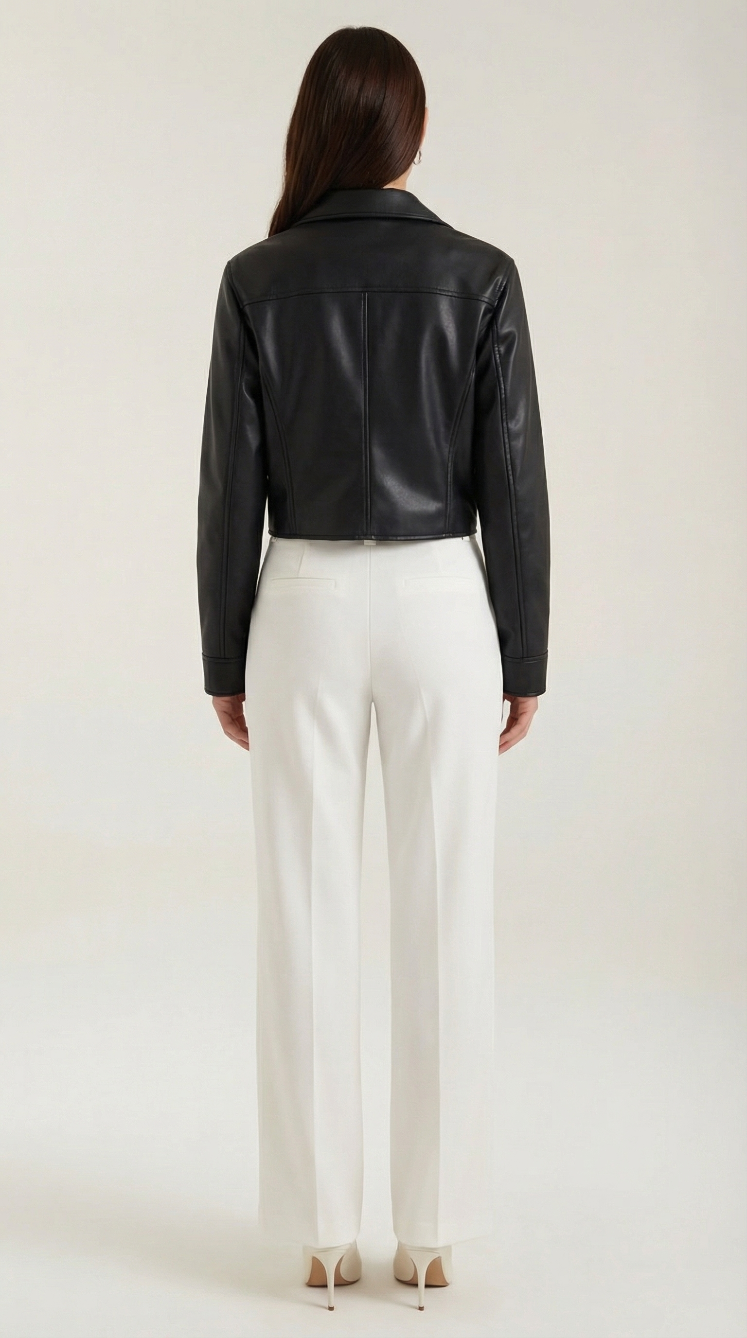 Chaqueta Heather de Efecto Piel