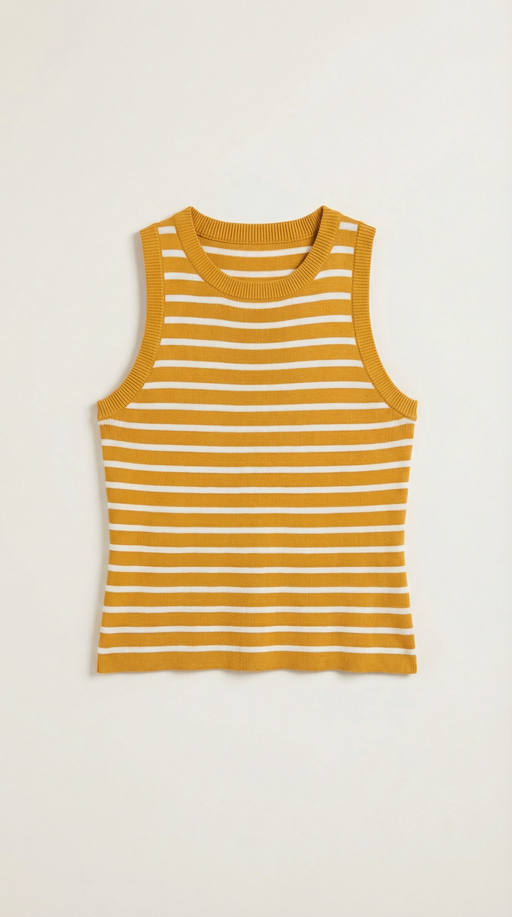 Crop Top Heloise de Punto a Rayas