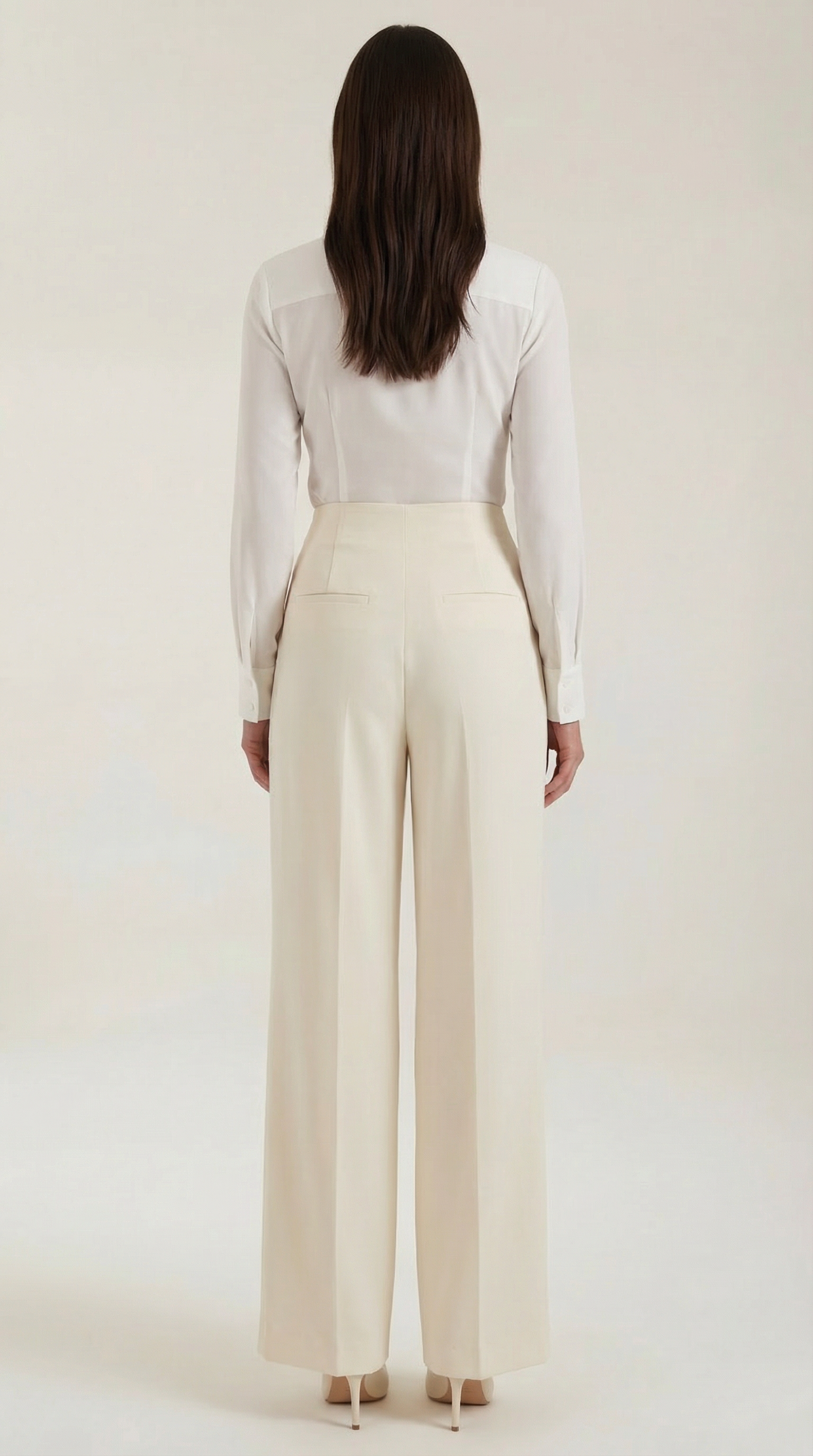 Pantalón Iris Plisado de Tiro Alto