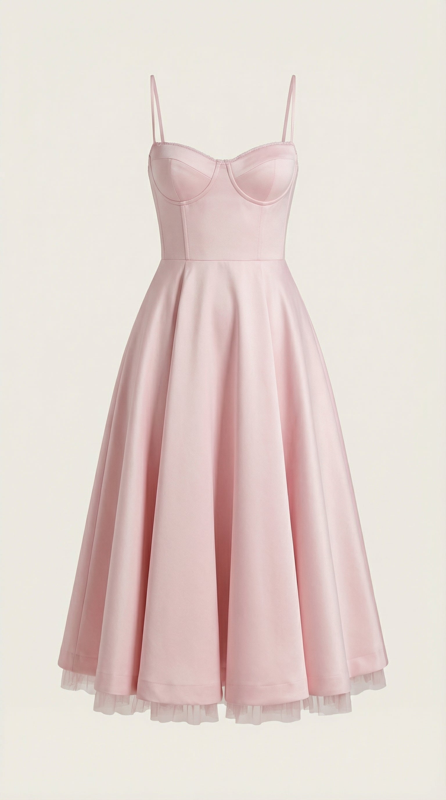Vestido Midi Isolde de Tul