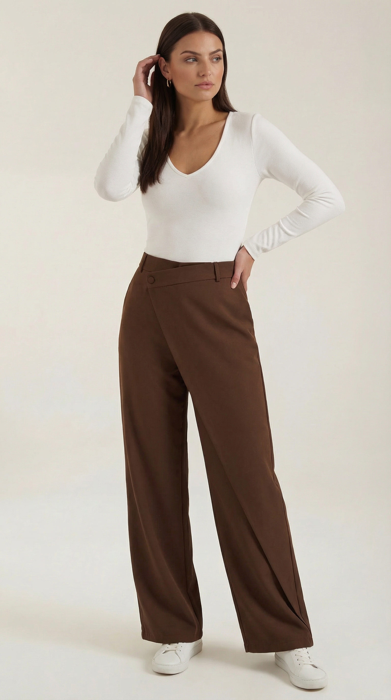 Pantalón Asimétrico Jean