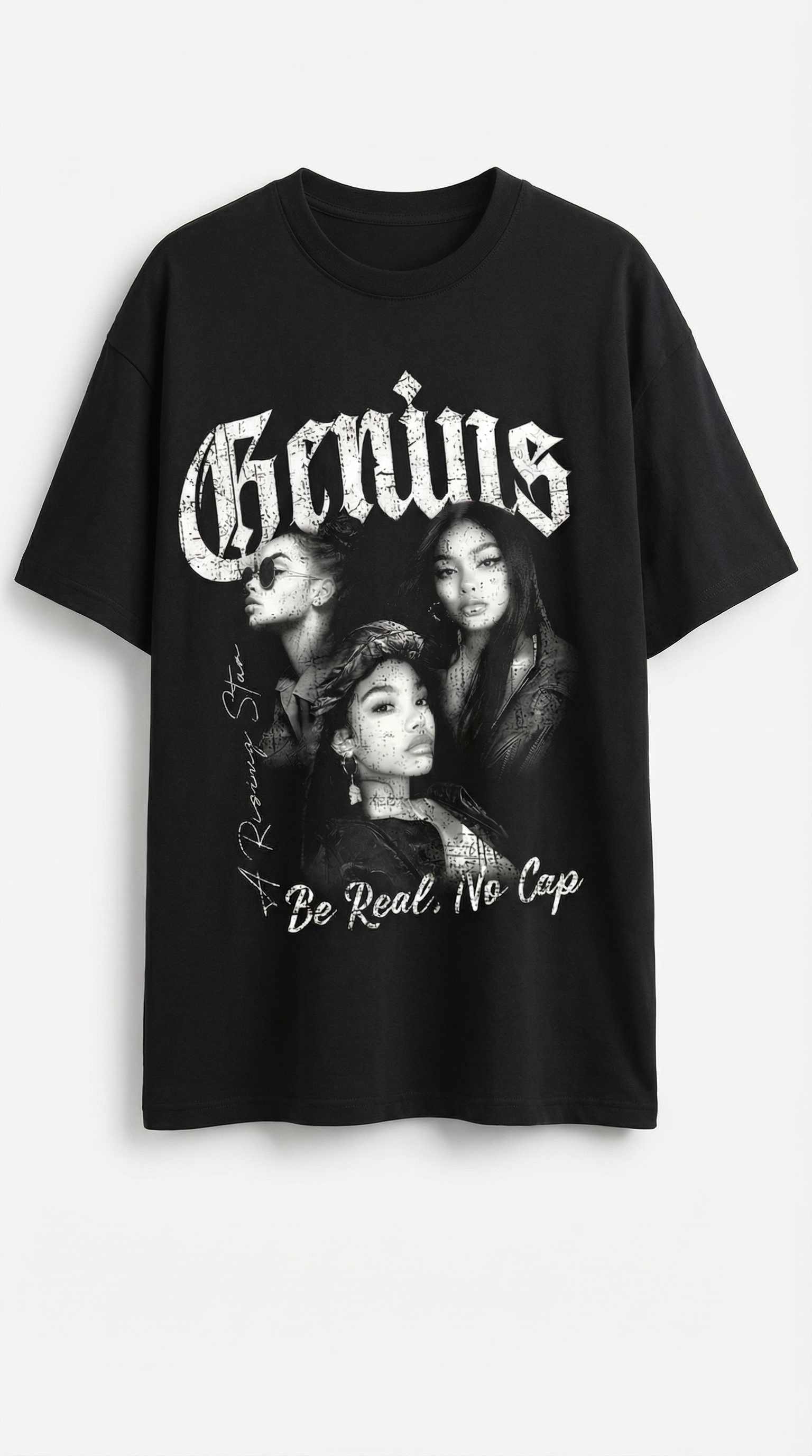 Camiseta Oversize Jessamine con Gráfico