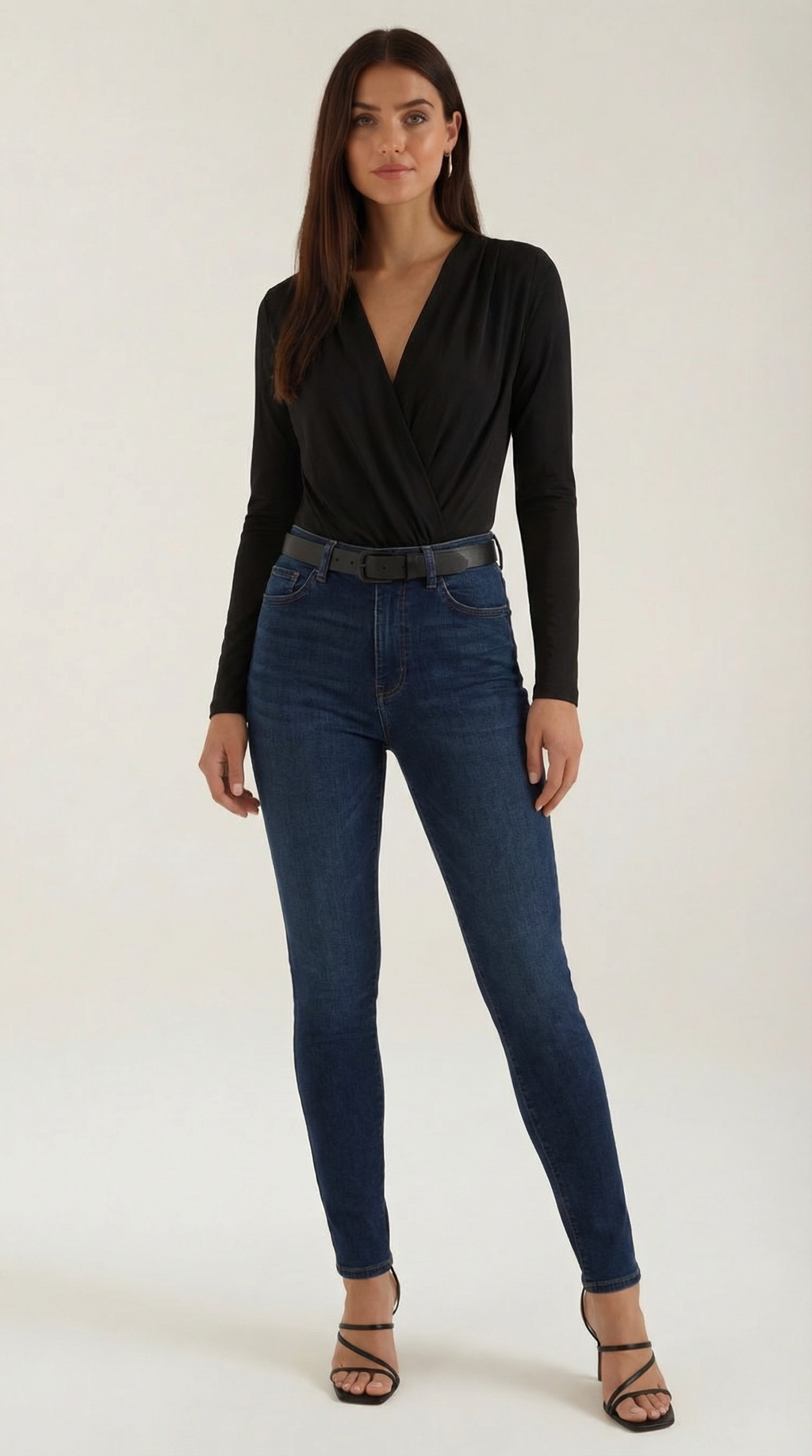 Top Joanne con Escote Cruzado Drapeado