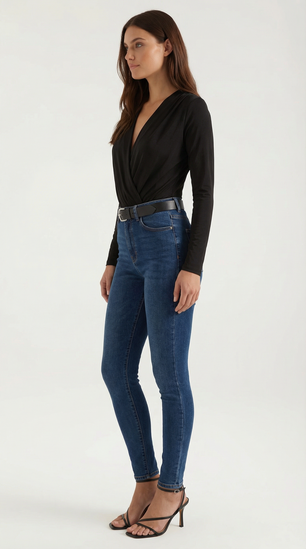 Top Joanne con Escote Cruzado Drapeado