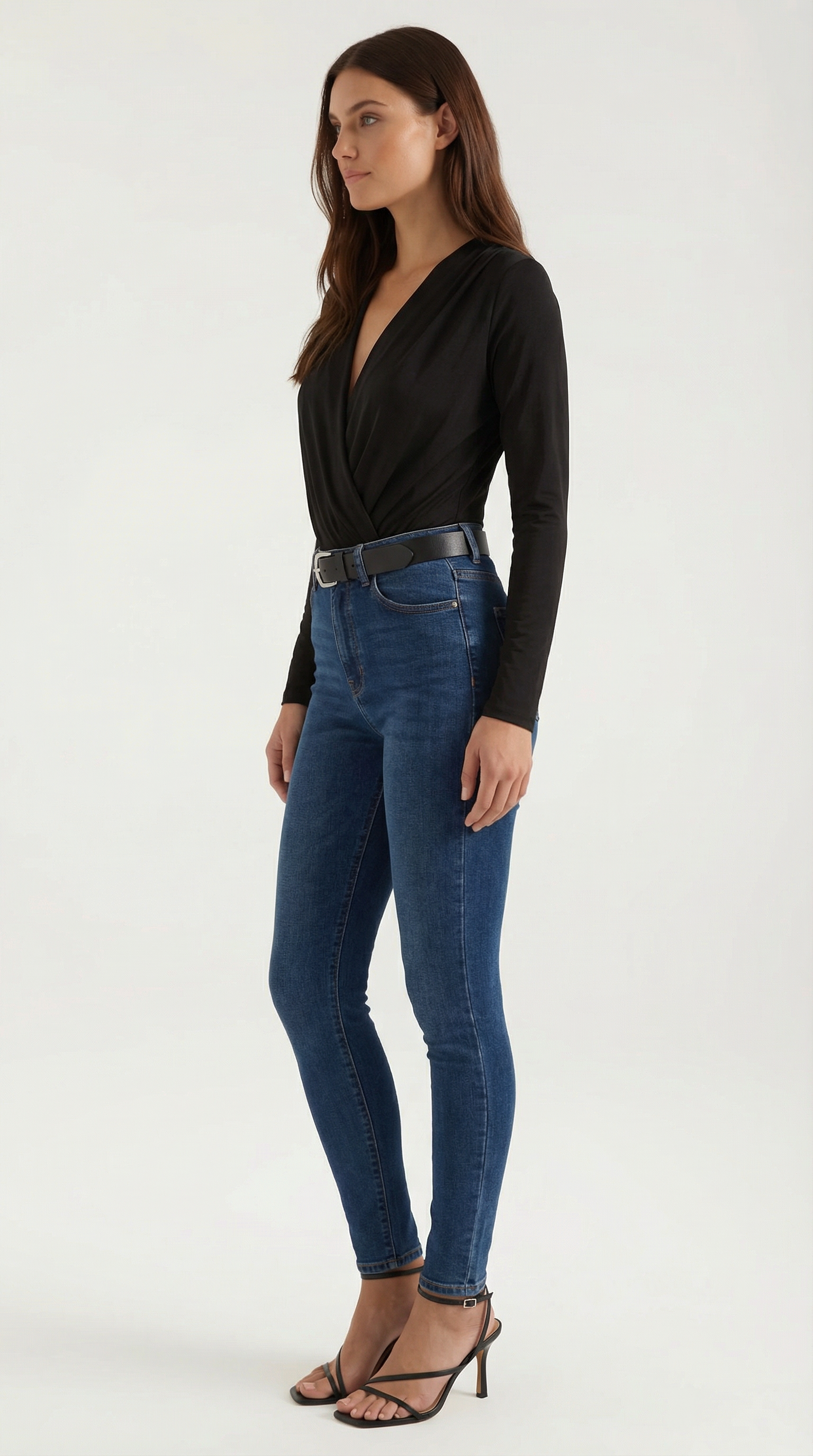 Top Joanne con Escote Cruzado Drapeado