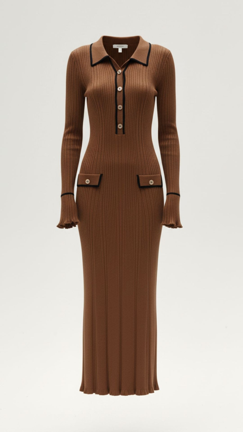 Vestido Maxi Josephine de Punto Ajustado