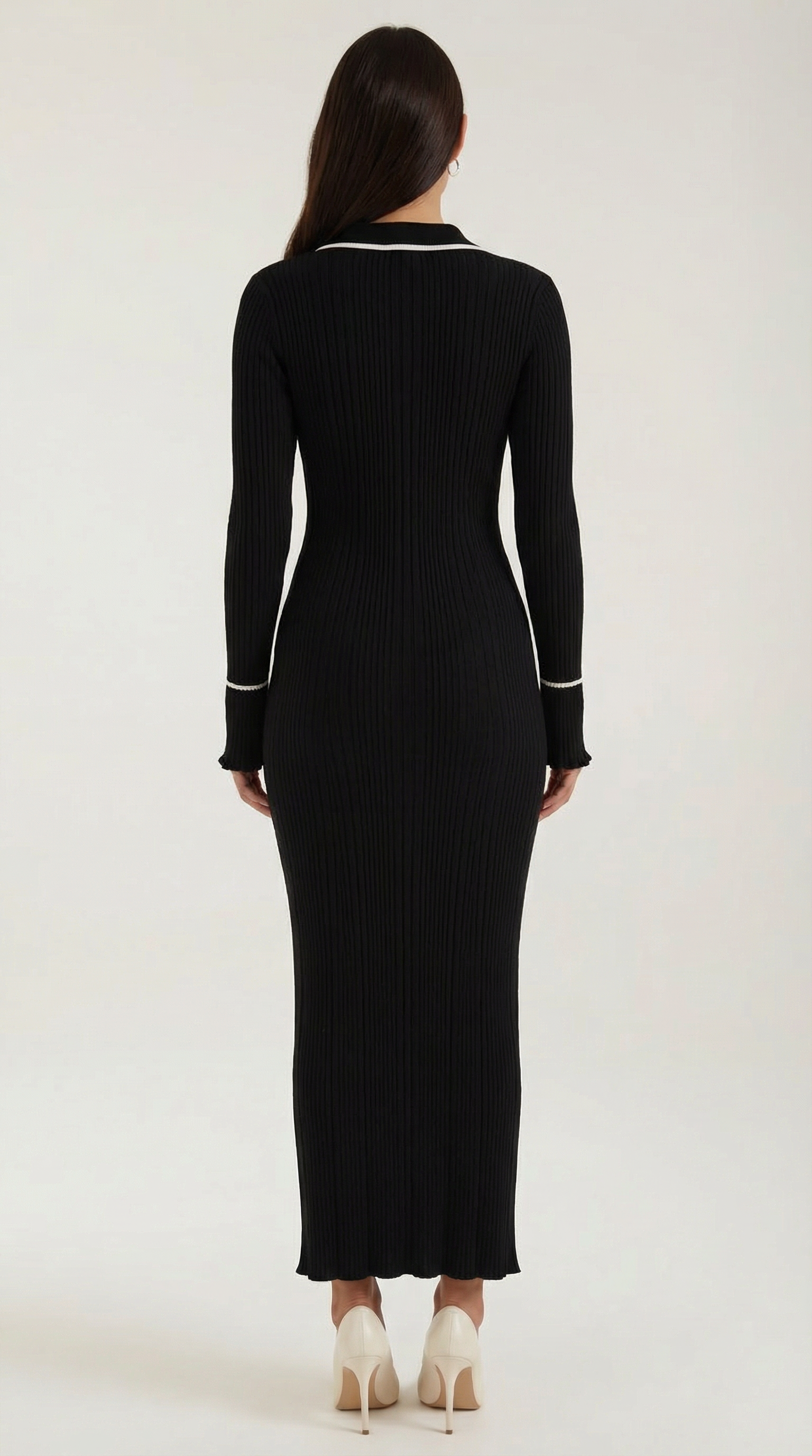 Vestido Maxi Josephine de Punto Ajustado