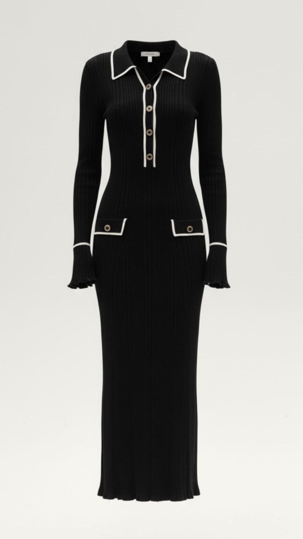 Vestido Maxi Josephine de Punto Ajustado
