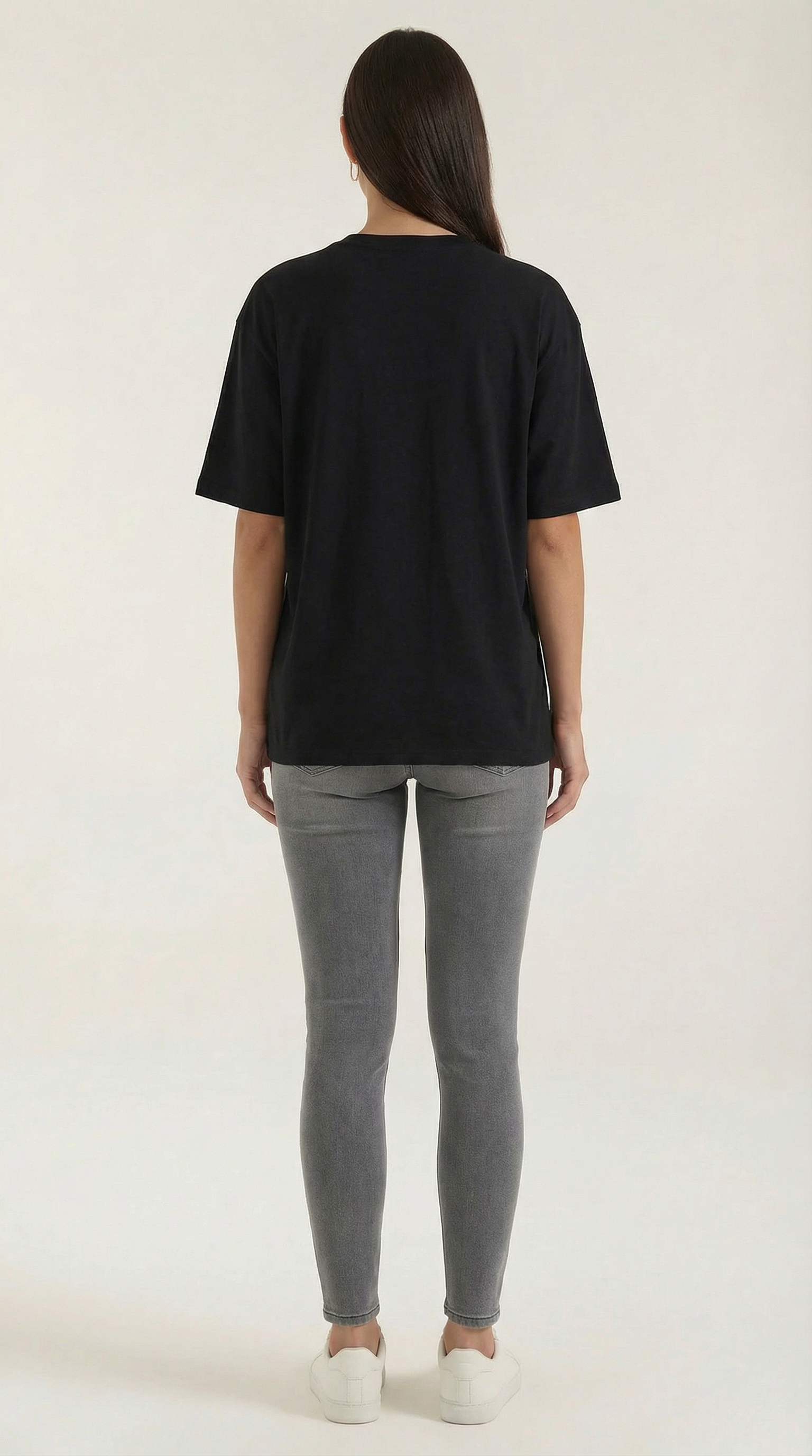 Camiseta Oversize Justine con Gráfico