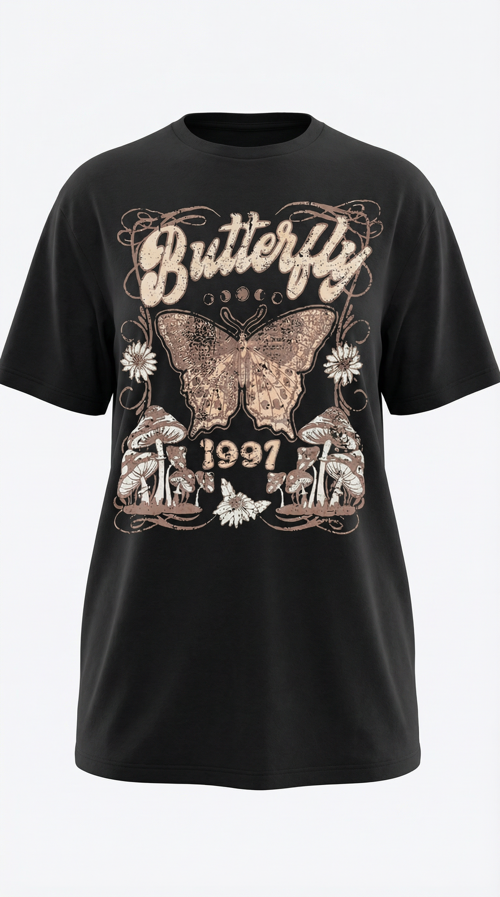 Camiseta Oversize Justine con Gráfico