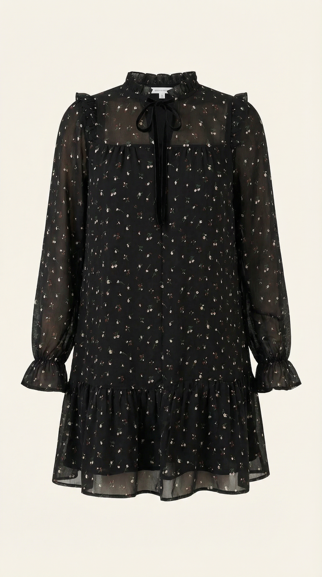 Vestido Mini Katie con Volantes