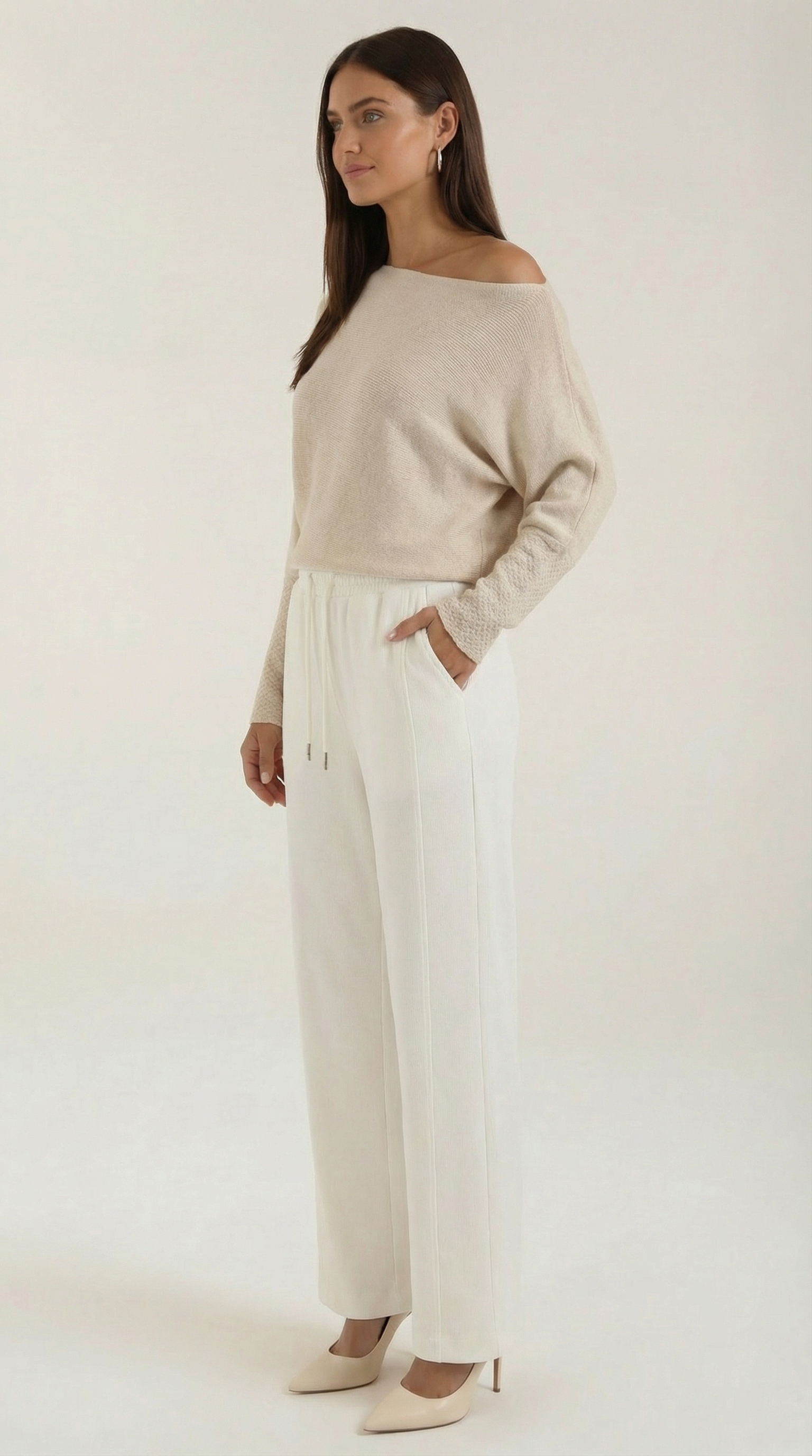 Pantalón Ancho Kendra con Cordón