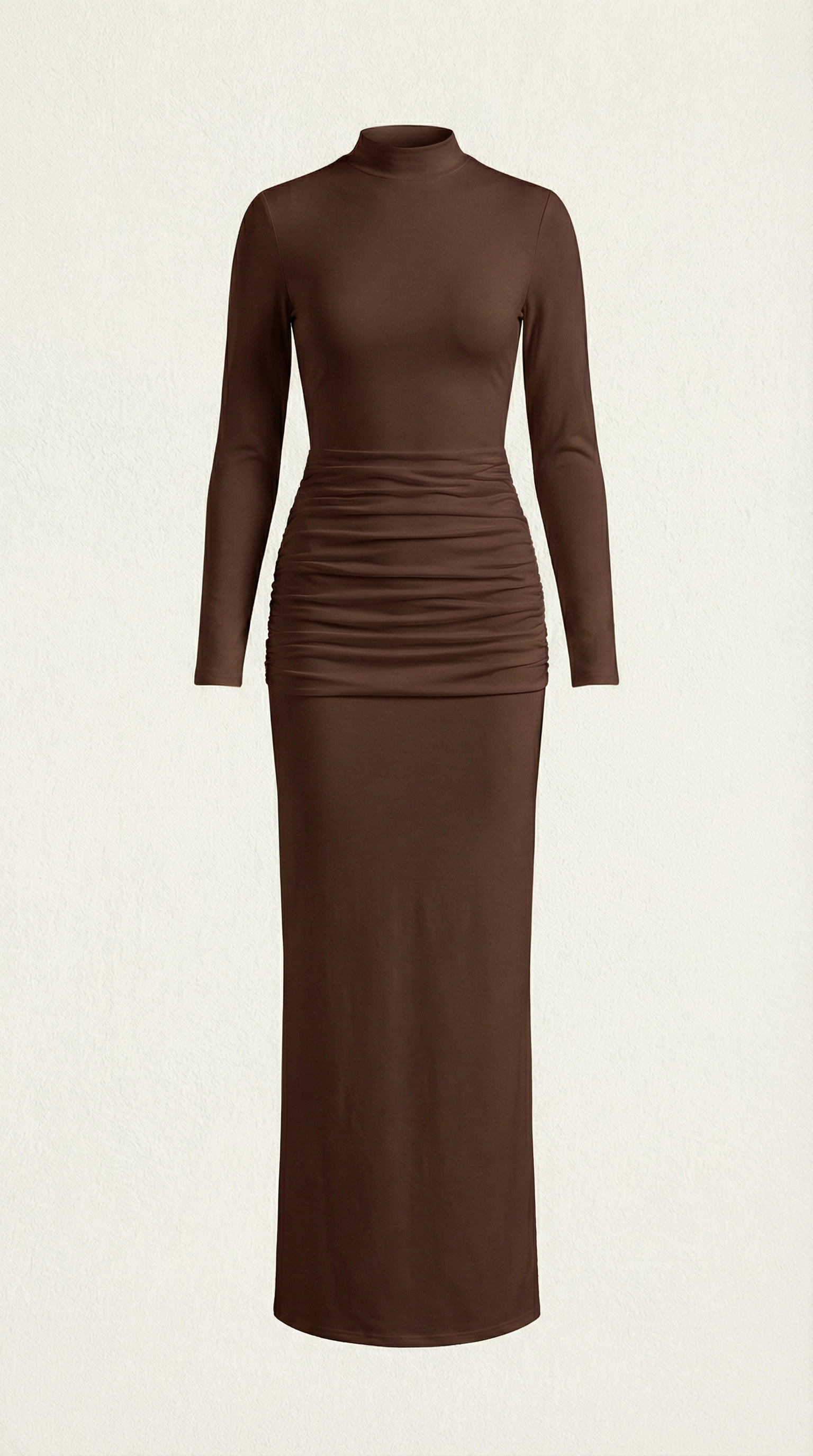 Vestido Maxi Krista con Cuello Alto