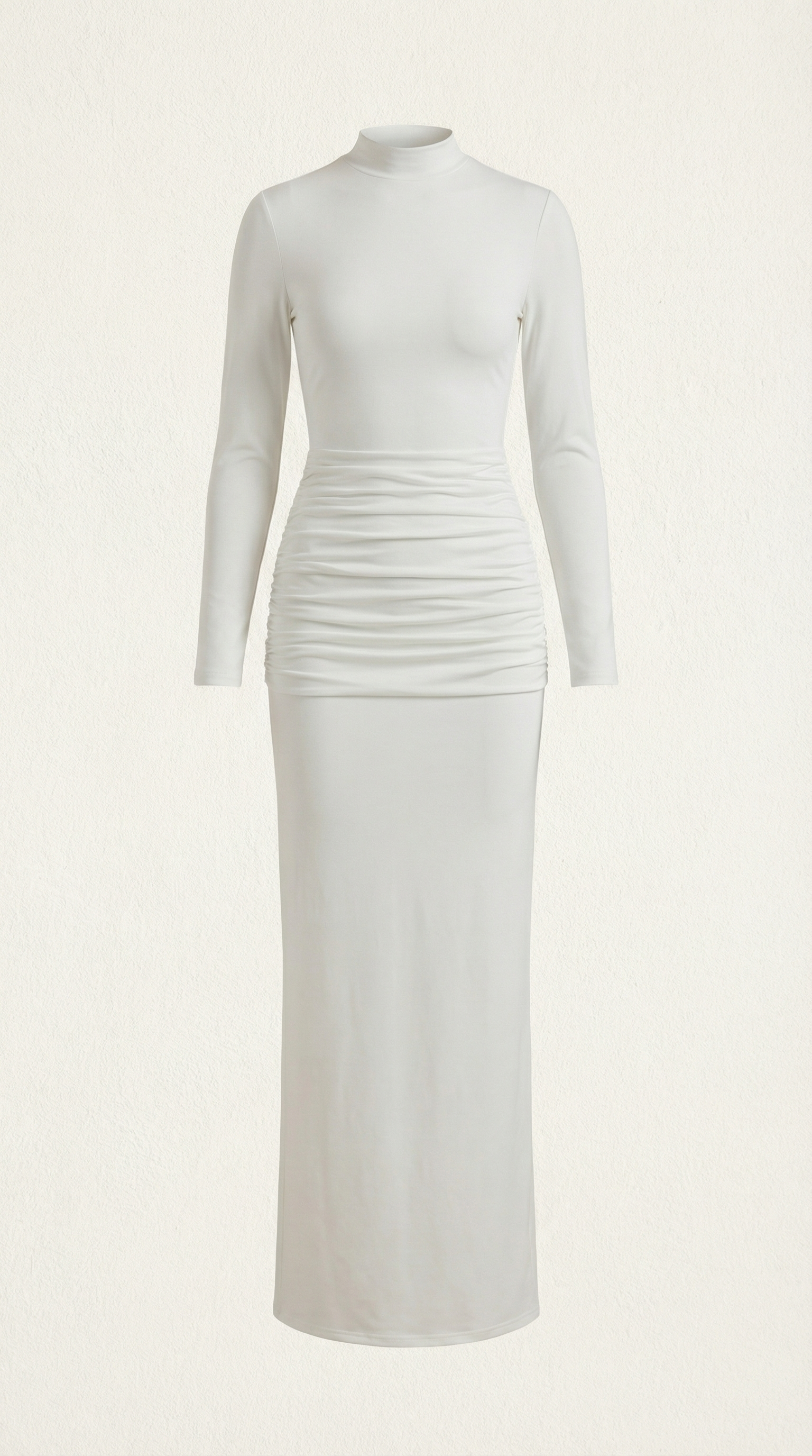 Vestido Maxi Krista con Cuello Alto