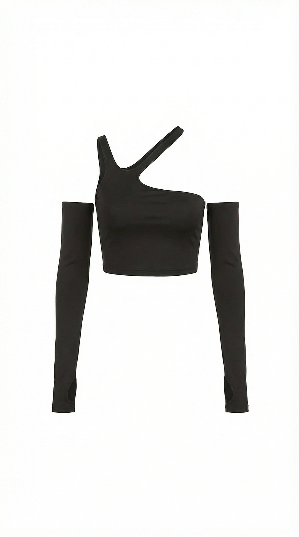 Crop Top Lysandra de Un Hombro