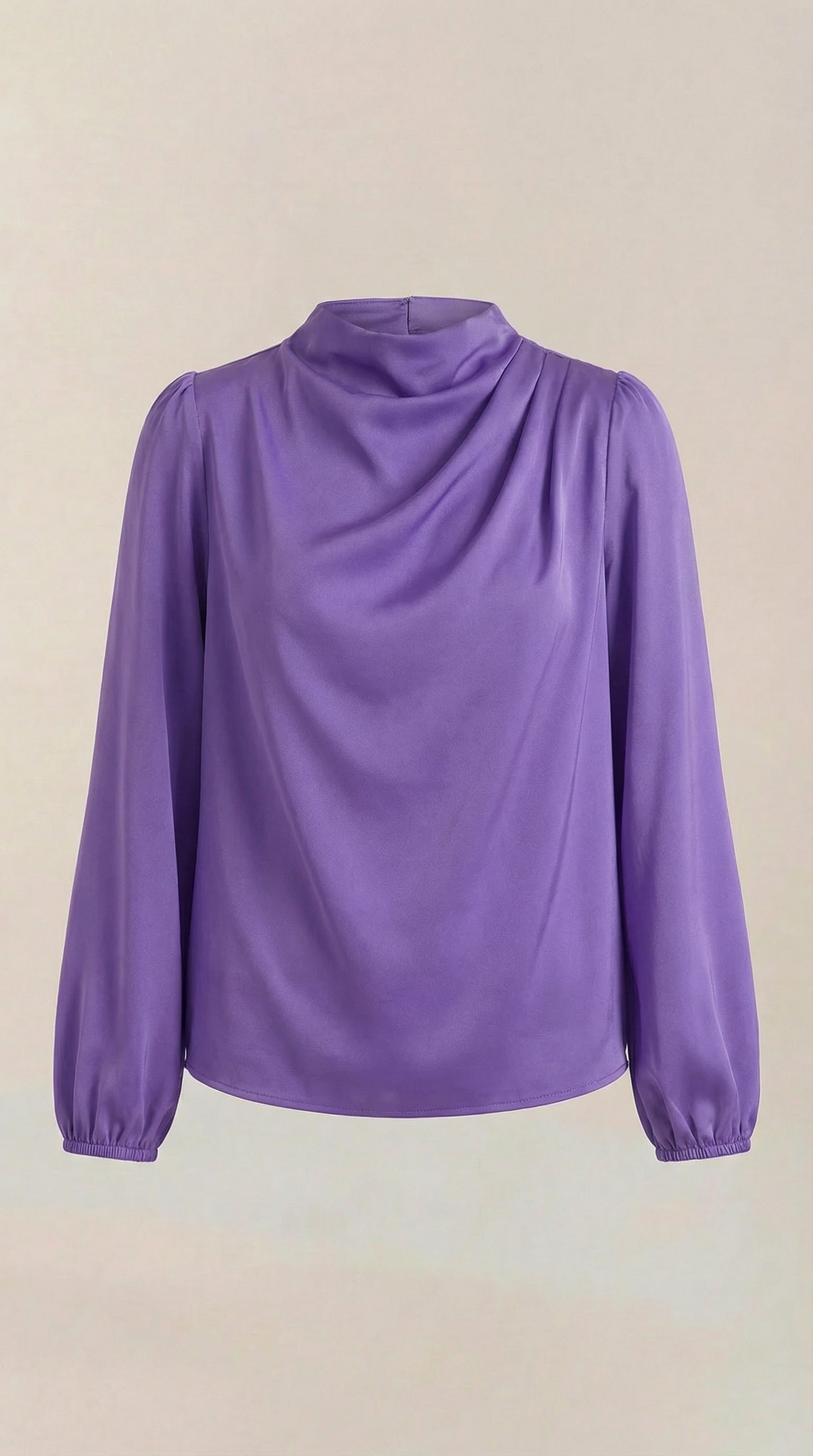 Blusa Marcia de Manga Larga Abullonada