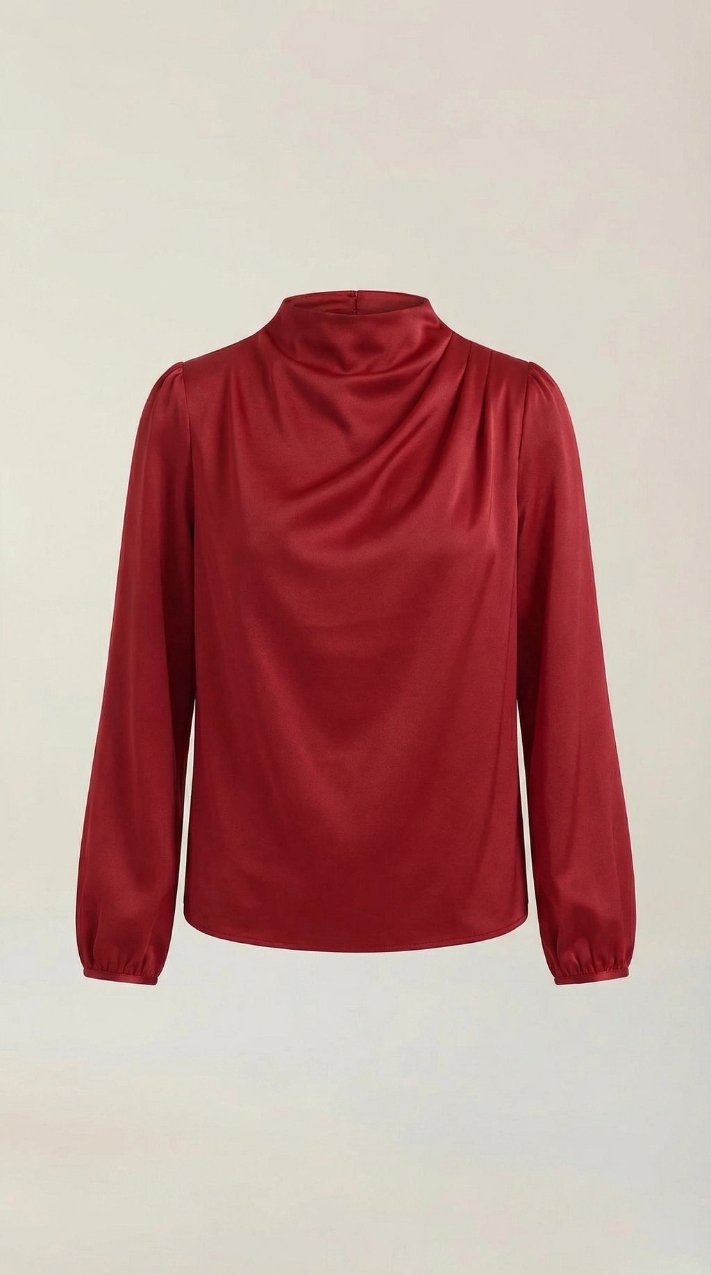 Blusa Marcia de Manga Larga Abullonada