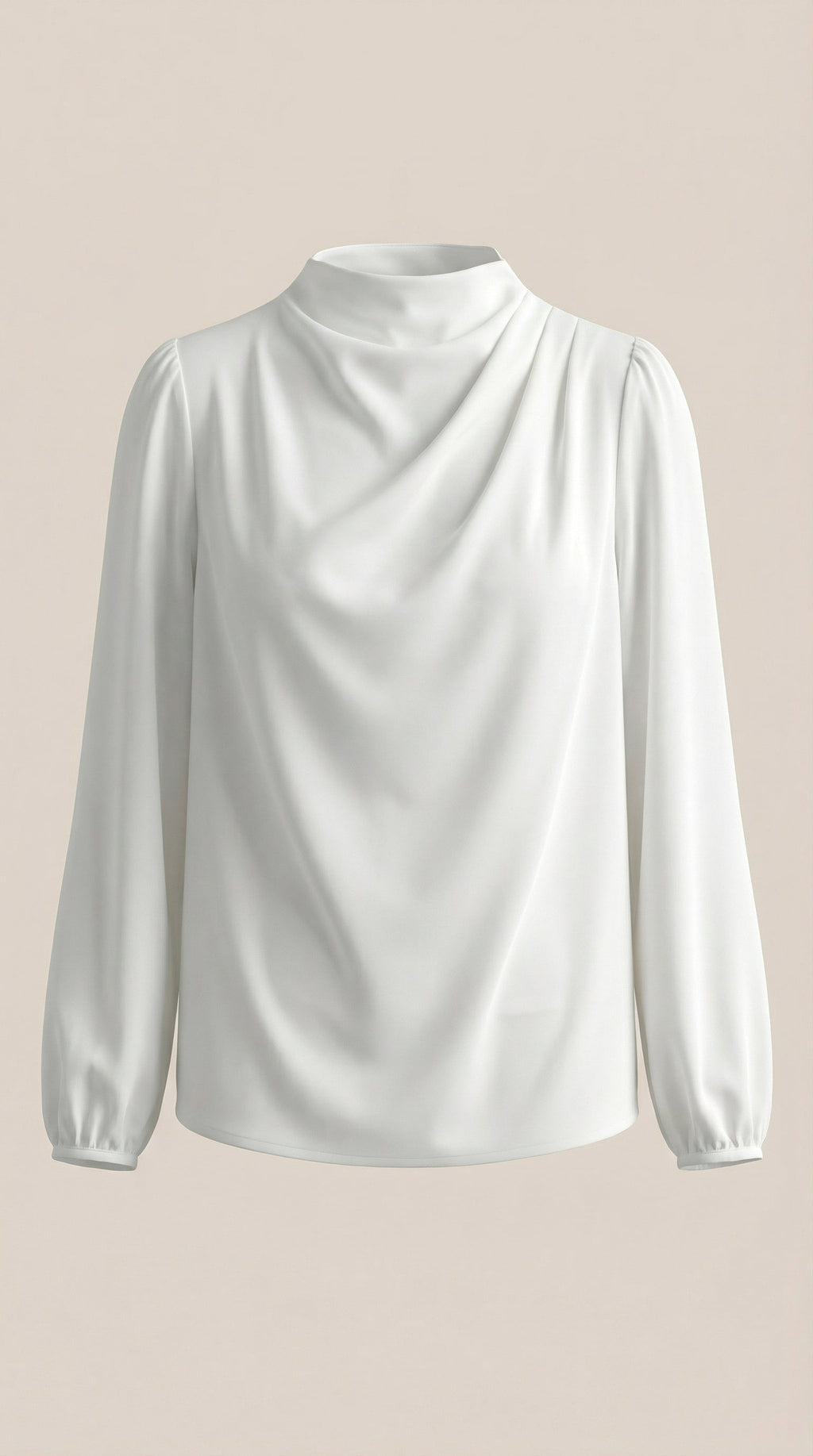 Blusa Marcia de Manga Larga Abullonada