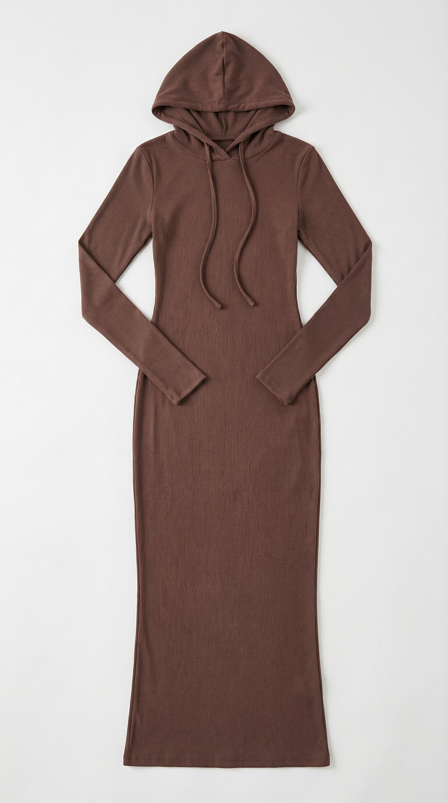 Vestido Maxi Marilyn de Jersey con Capucha
