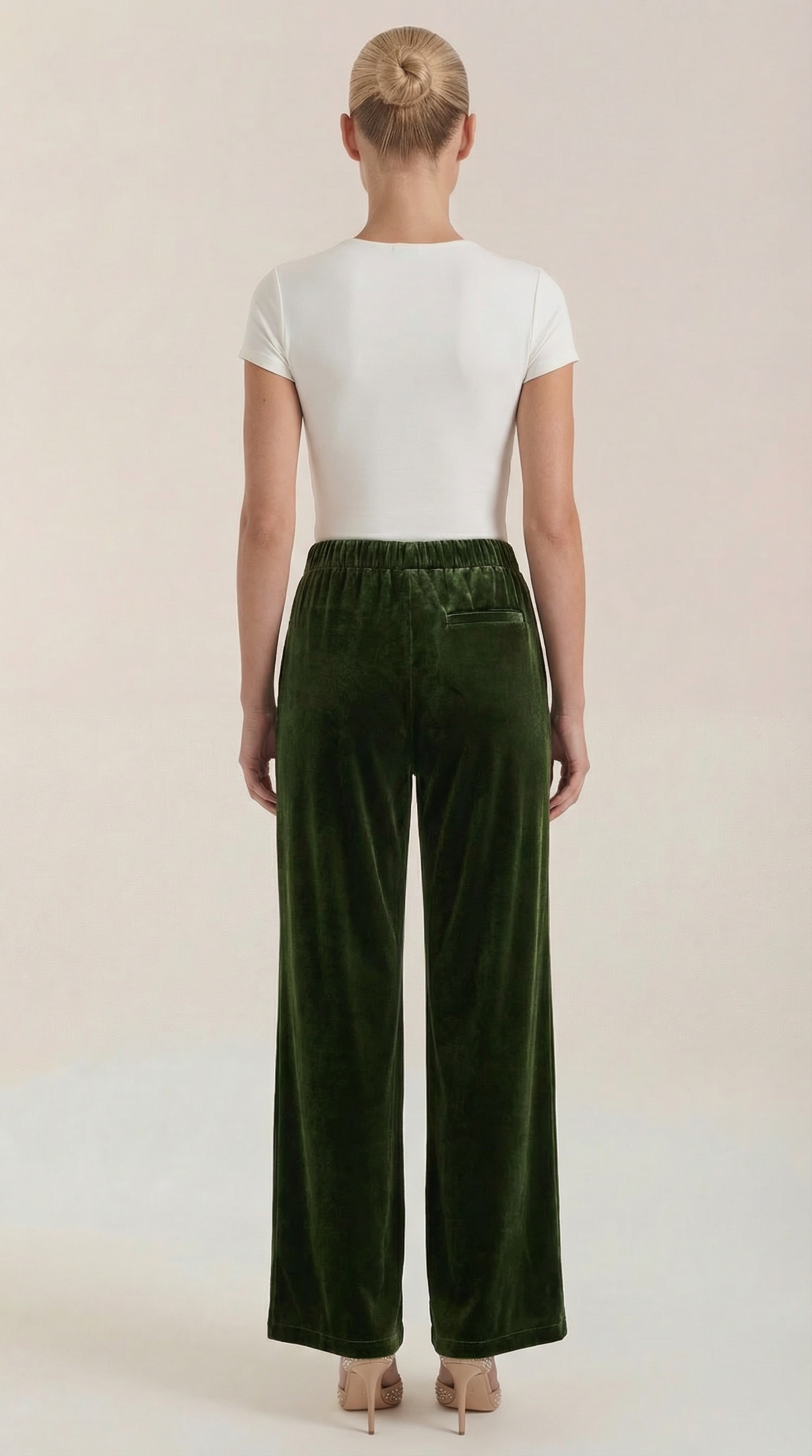 Pantalón Nadine de Tejido Brillante